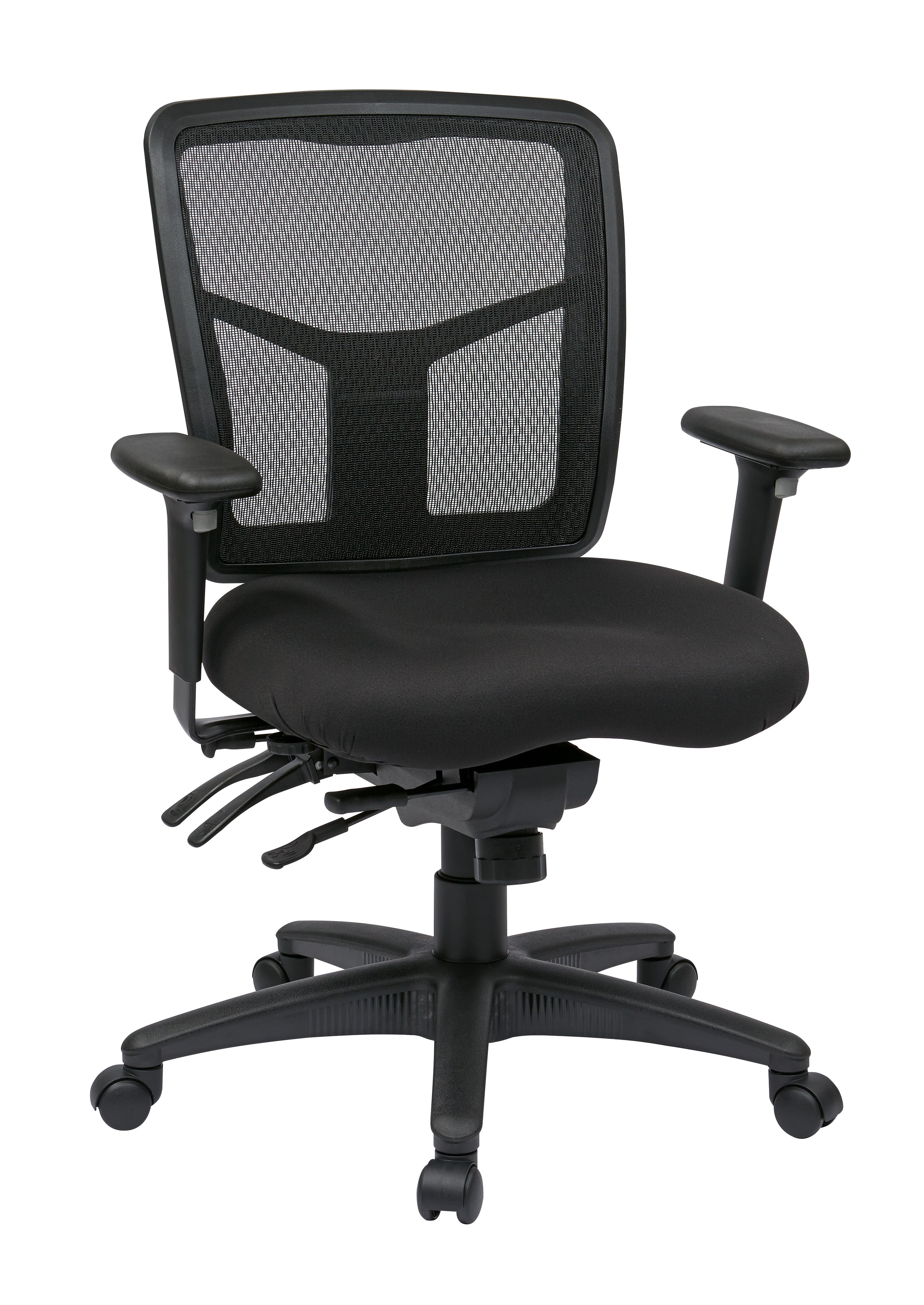 ProGrid® Mid Back Managers Chair - Coal