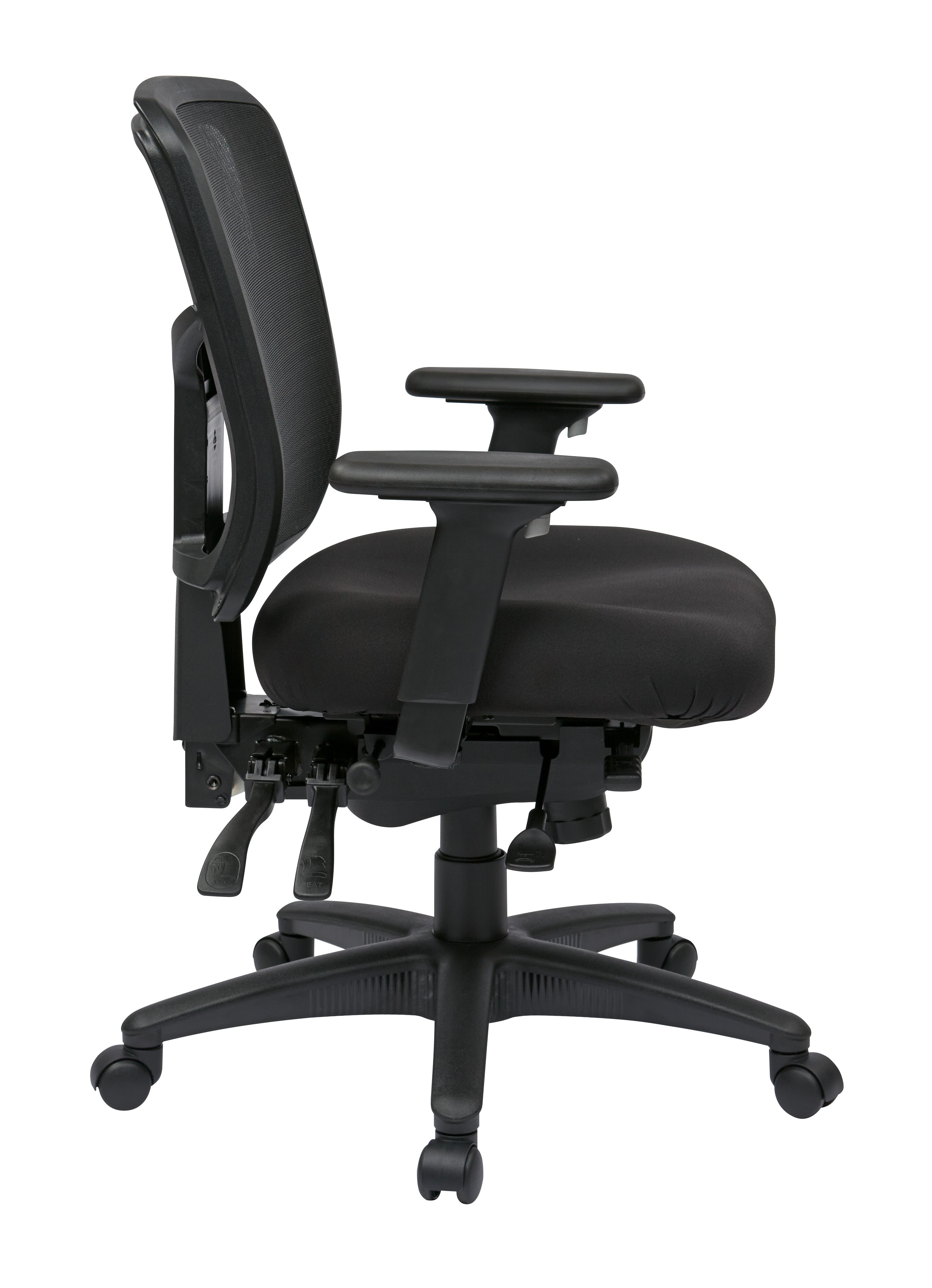 ProGrid® Mid Back Managers Chair - Coal