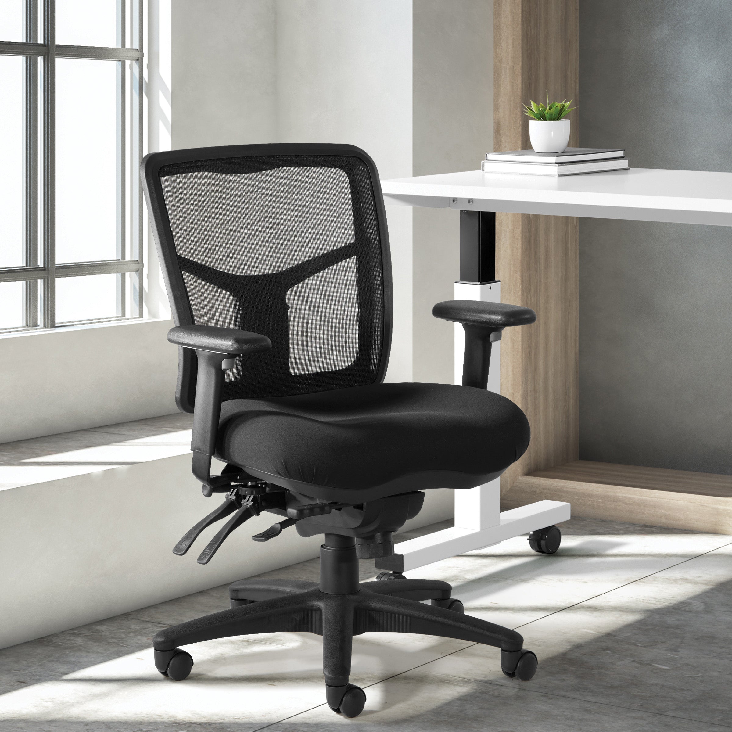 ProGrid® Mid Back Managers Chair - Coal