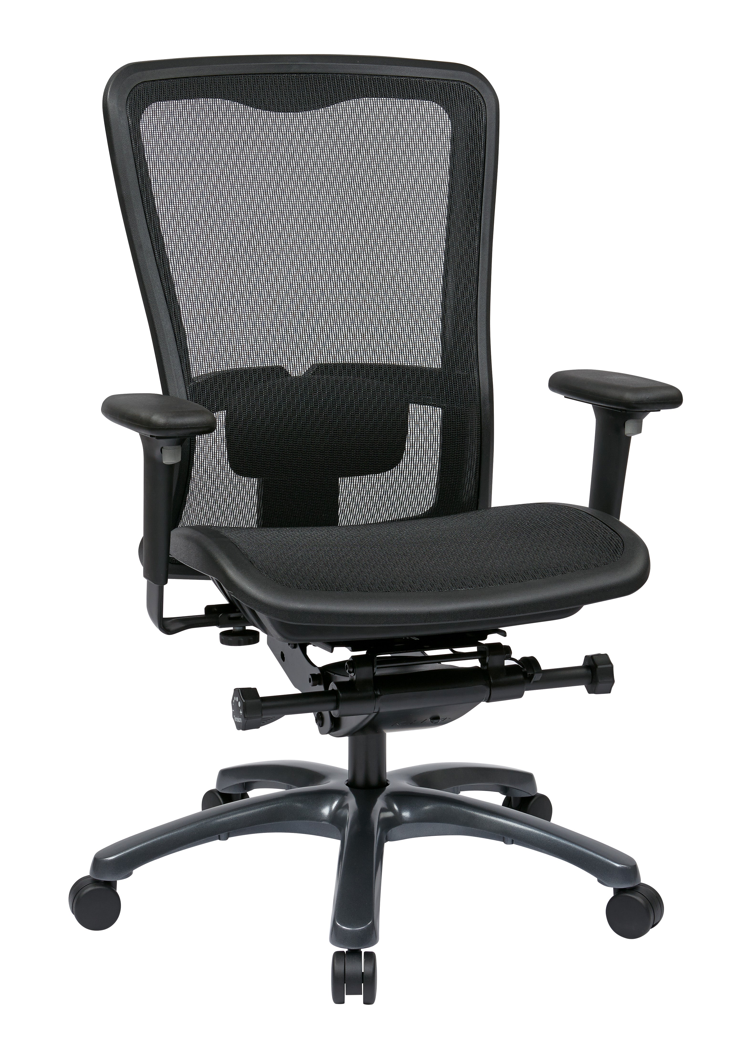 ProGrid High Back Chair - Black