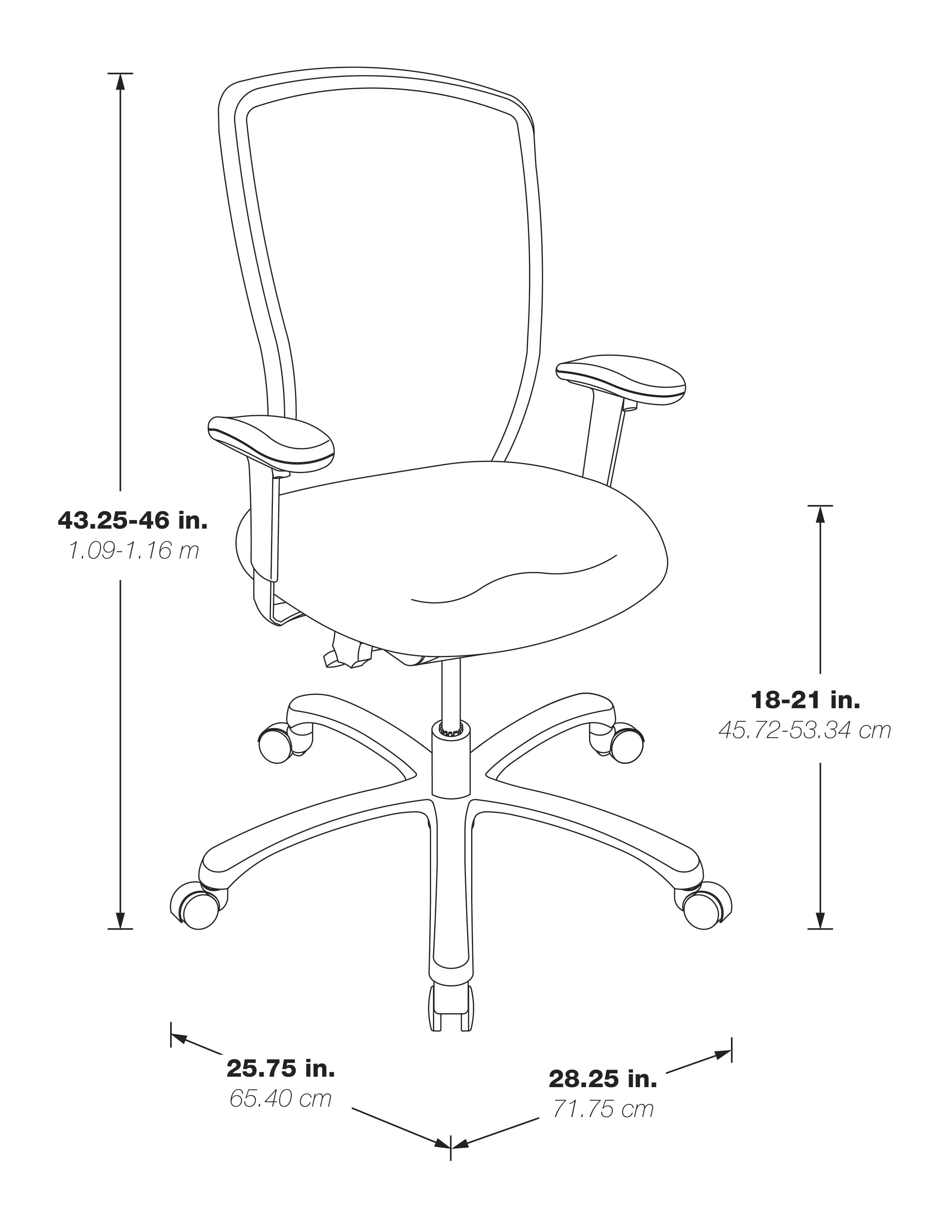 ProGrid High Back Chair - Custom B Grade Fabric