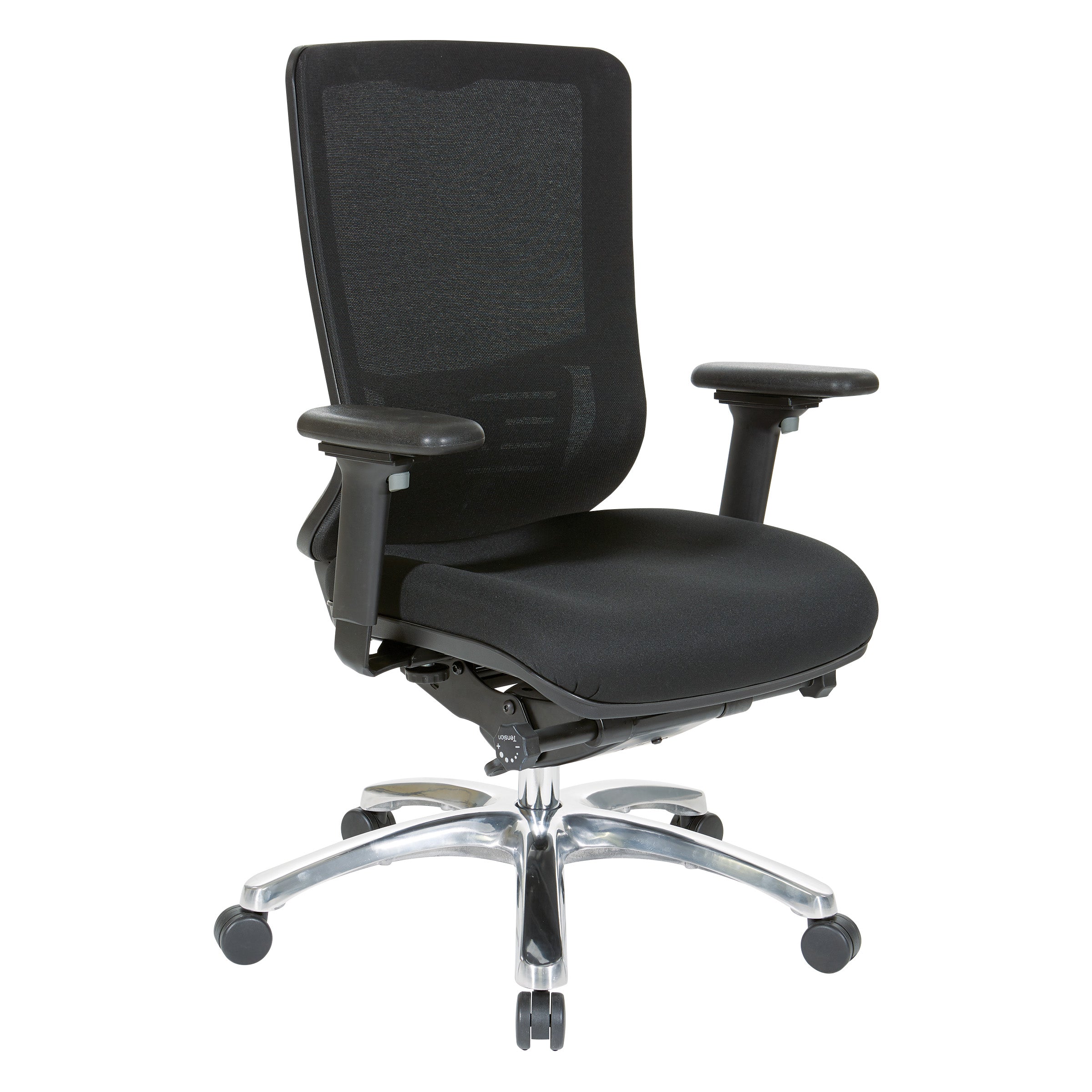 Mesh High Back Chair - Coal