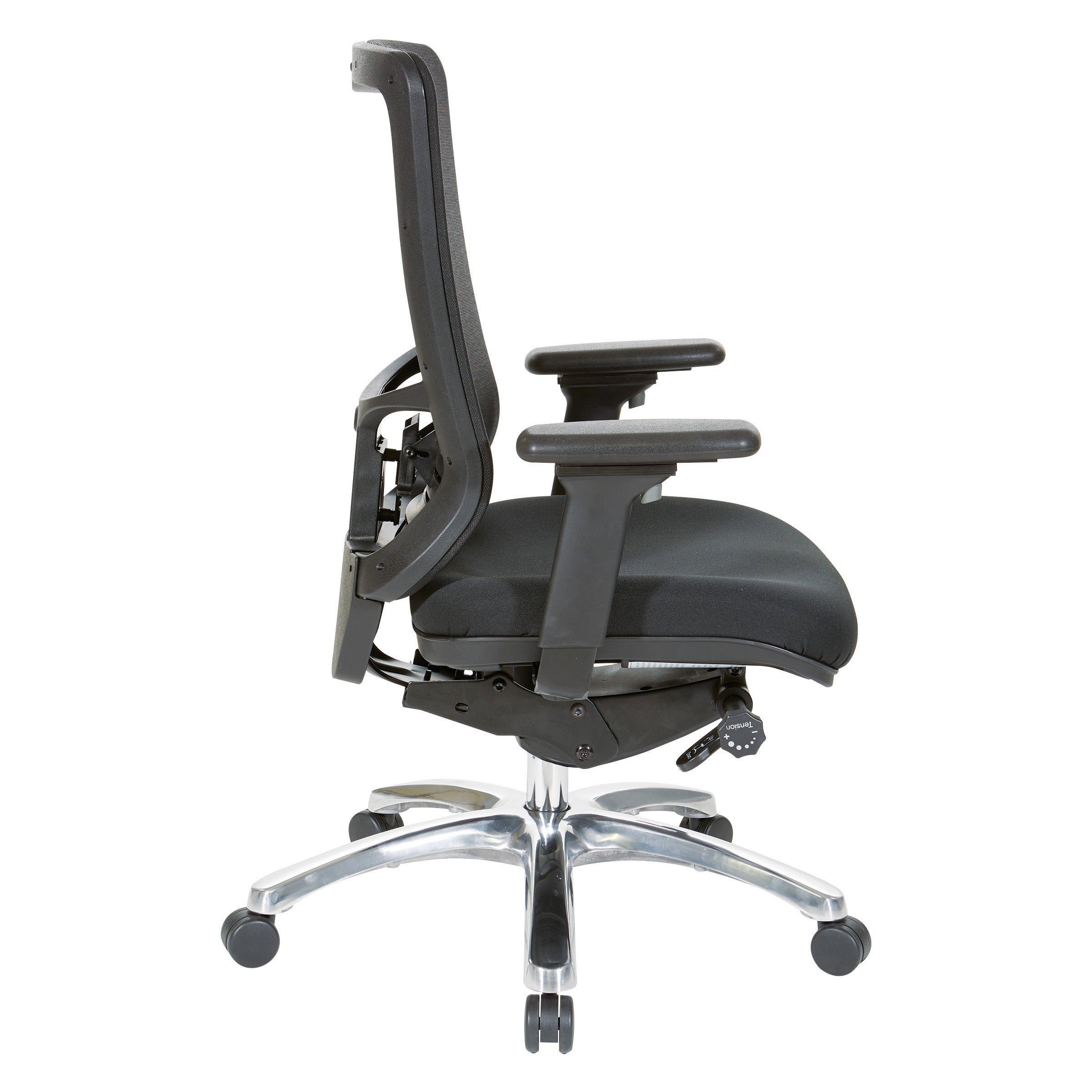 Mesh High Back Chair - Coal