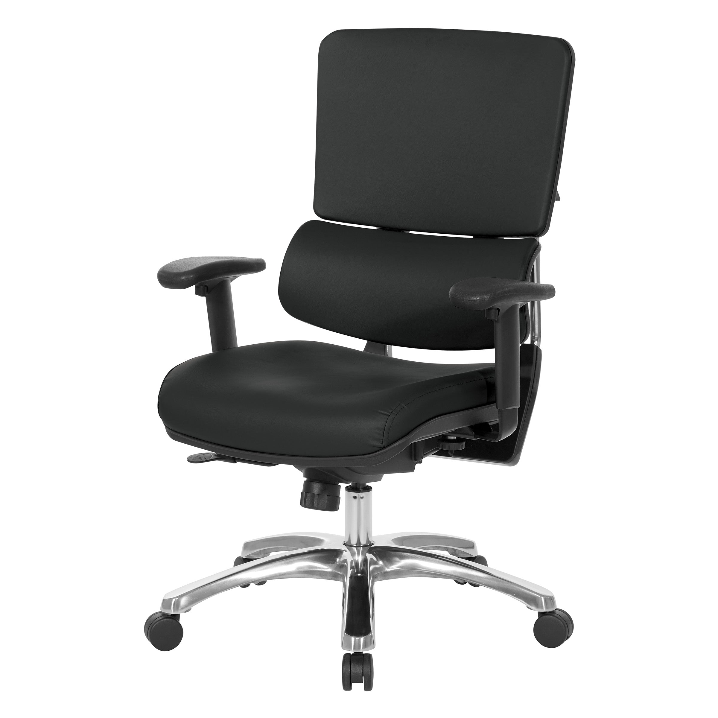 Dillon Seat and Back Managers Chair - Black