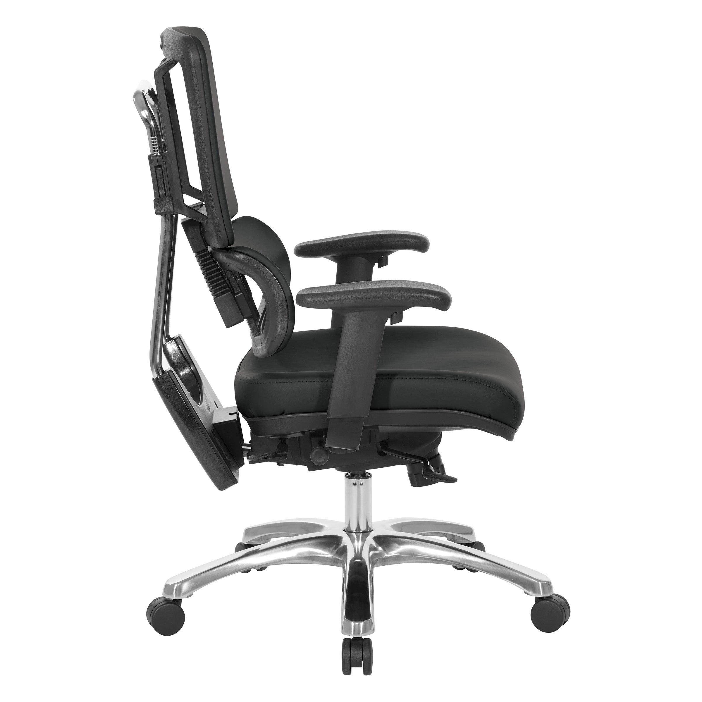 Dillon Seat and Back Managers Chair - Black