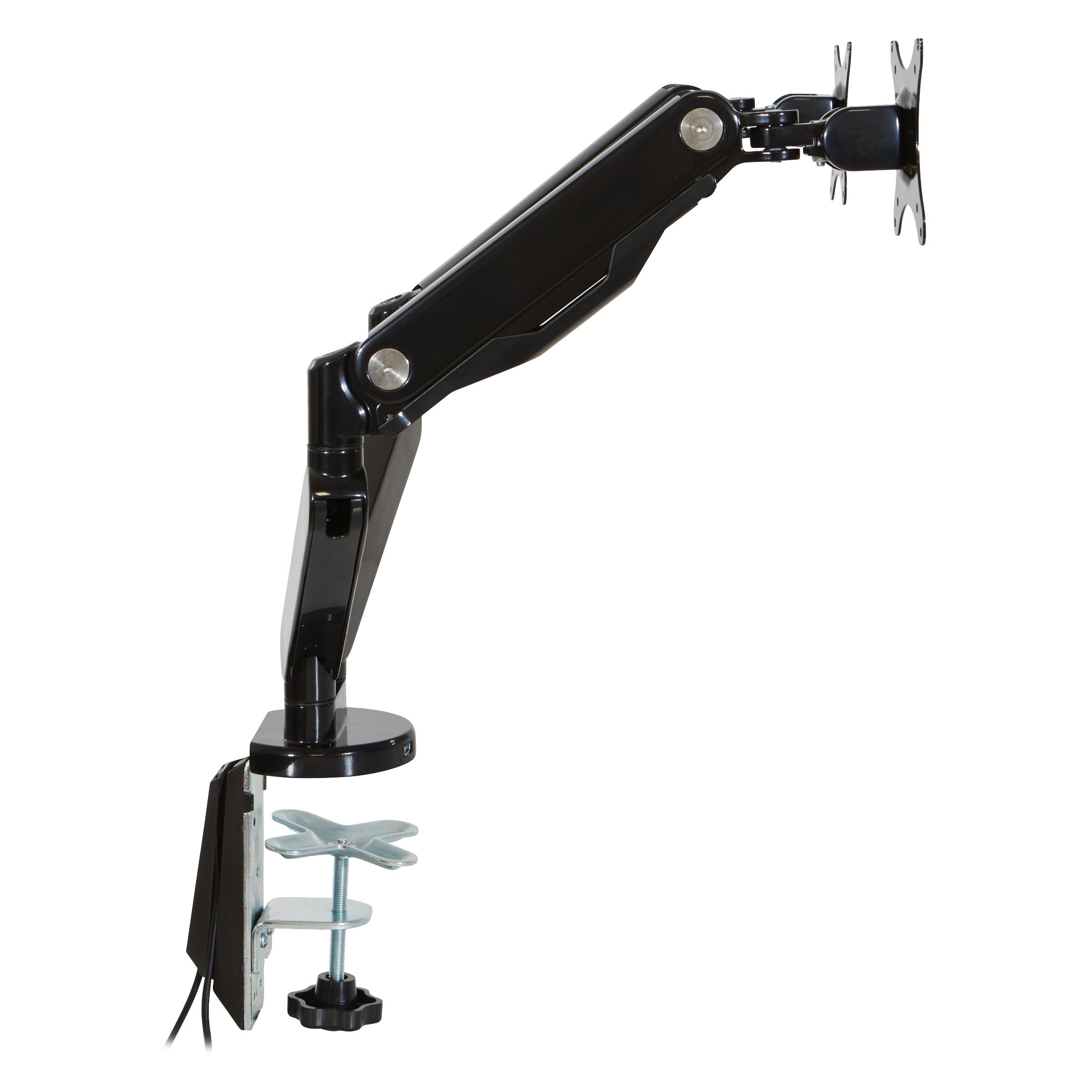 Double Monitor Arm 17"-30" - Black