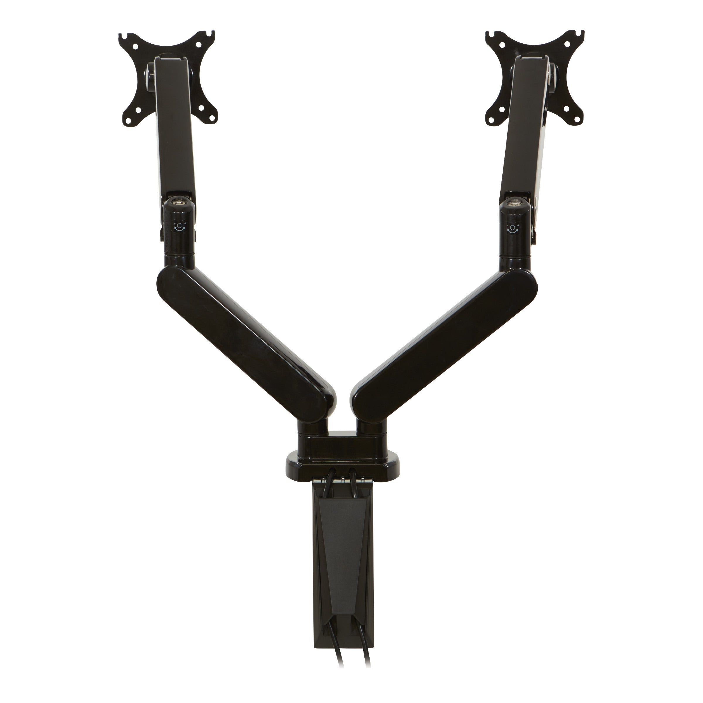 Double Monitor Arm 17"-30" - Black