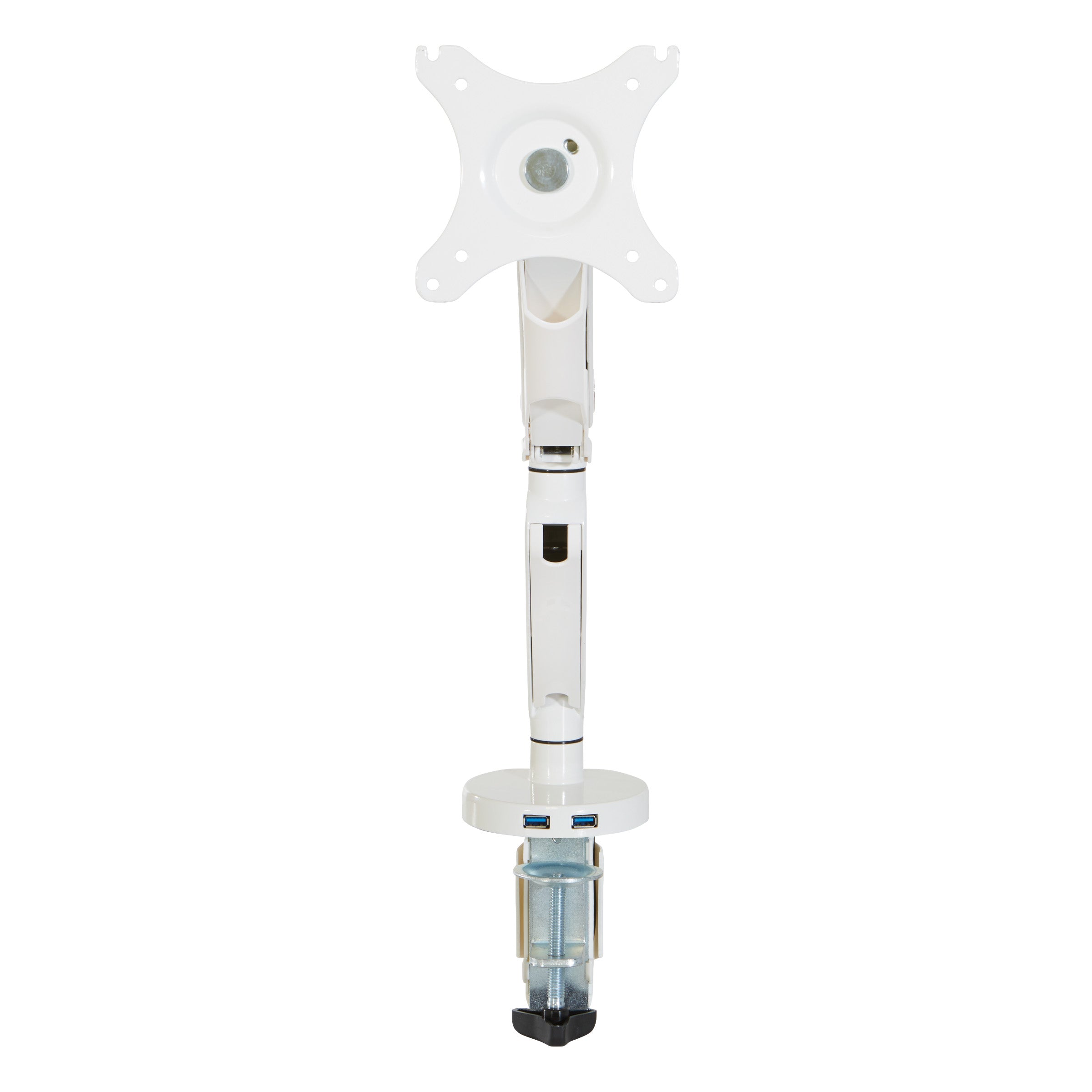 Single Monitor Arm - White