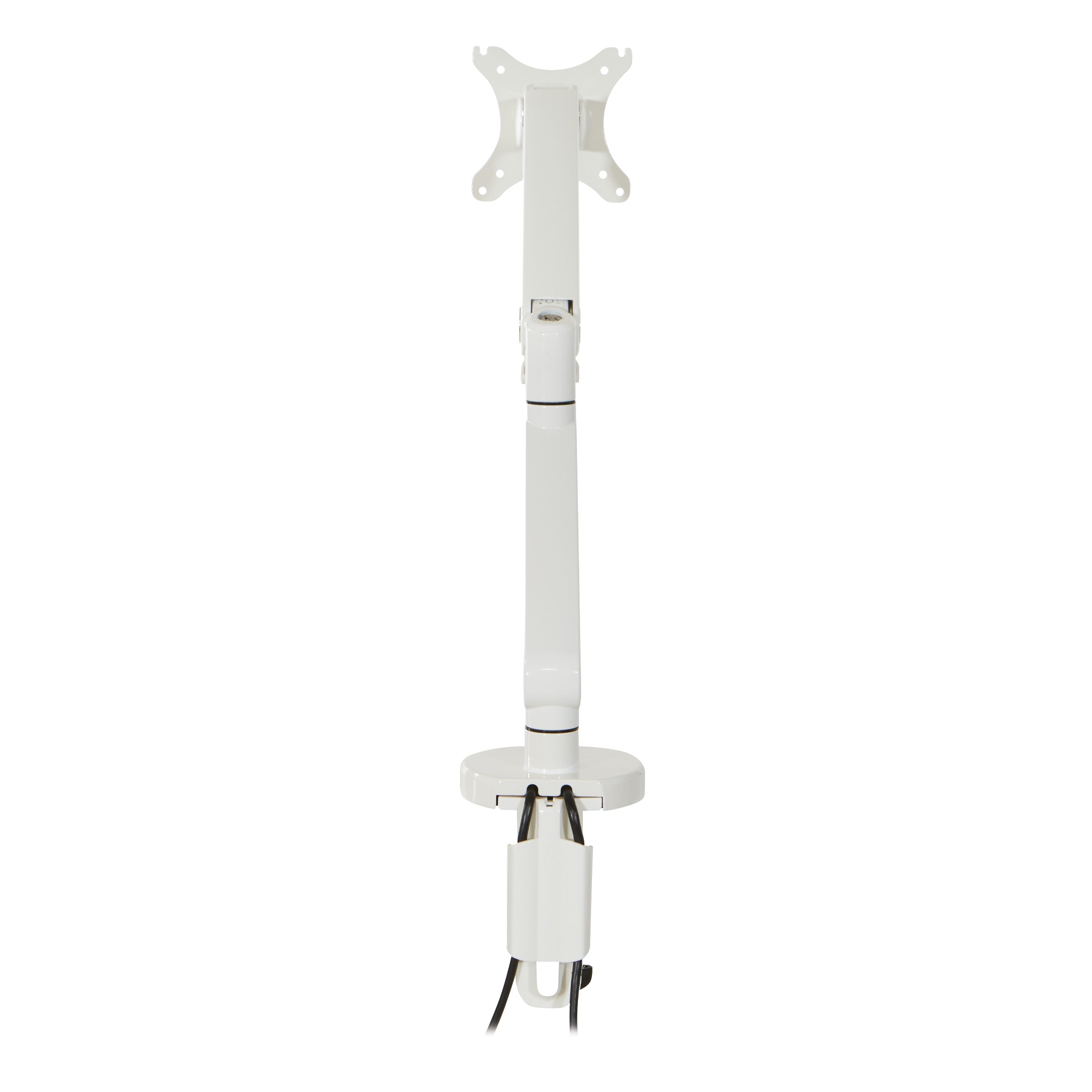 Single Monitor Arm - White