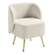 Abrina Vanity Chair - Textured Cream
