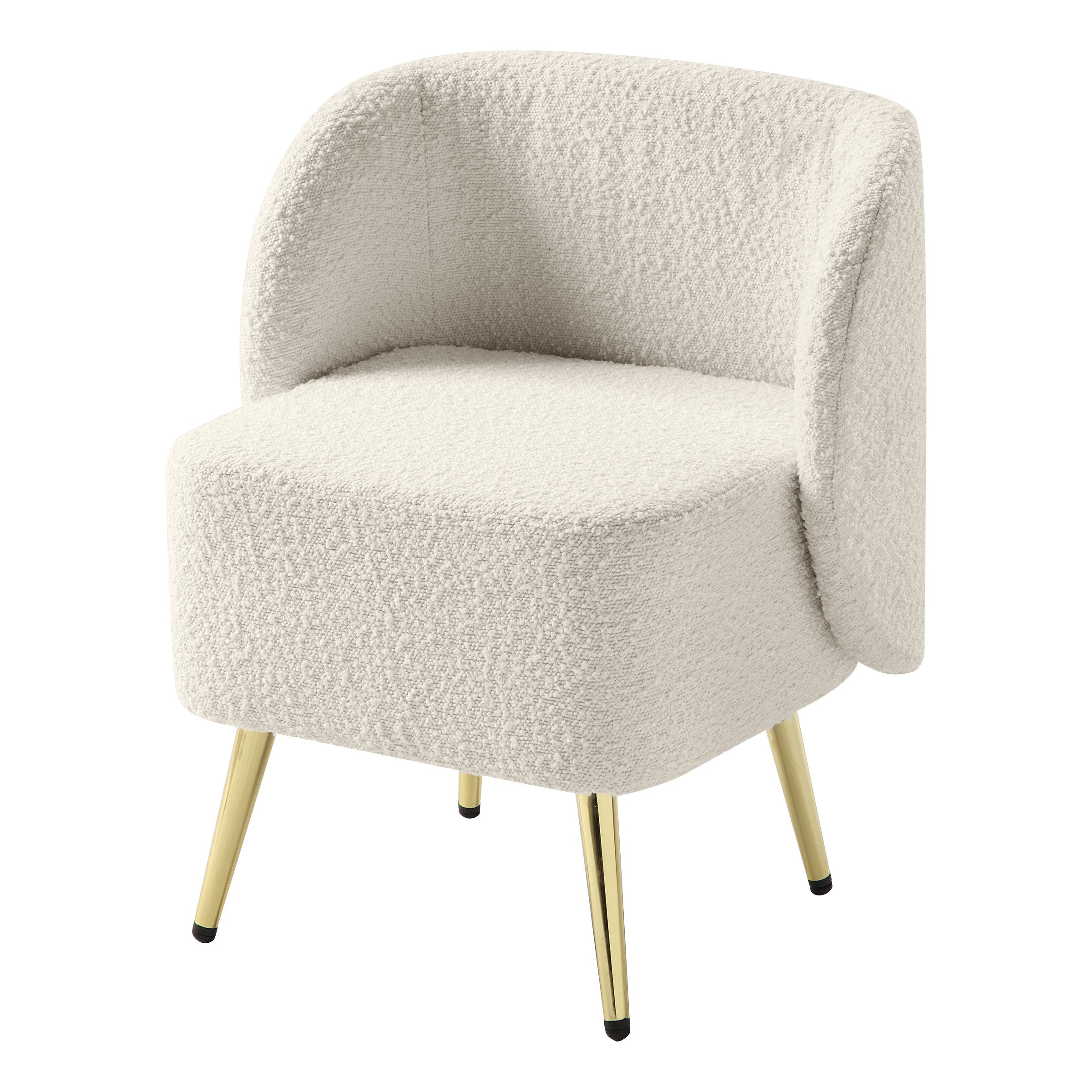 Abrina Vanity Chair - Textured Cream