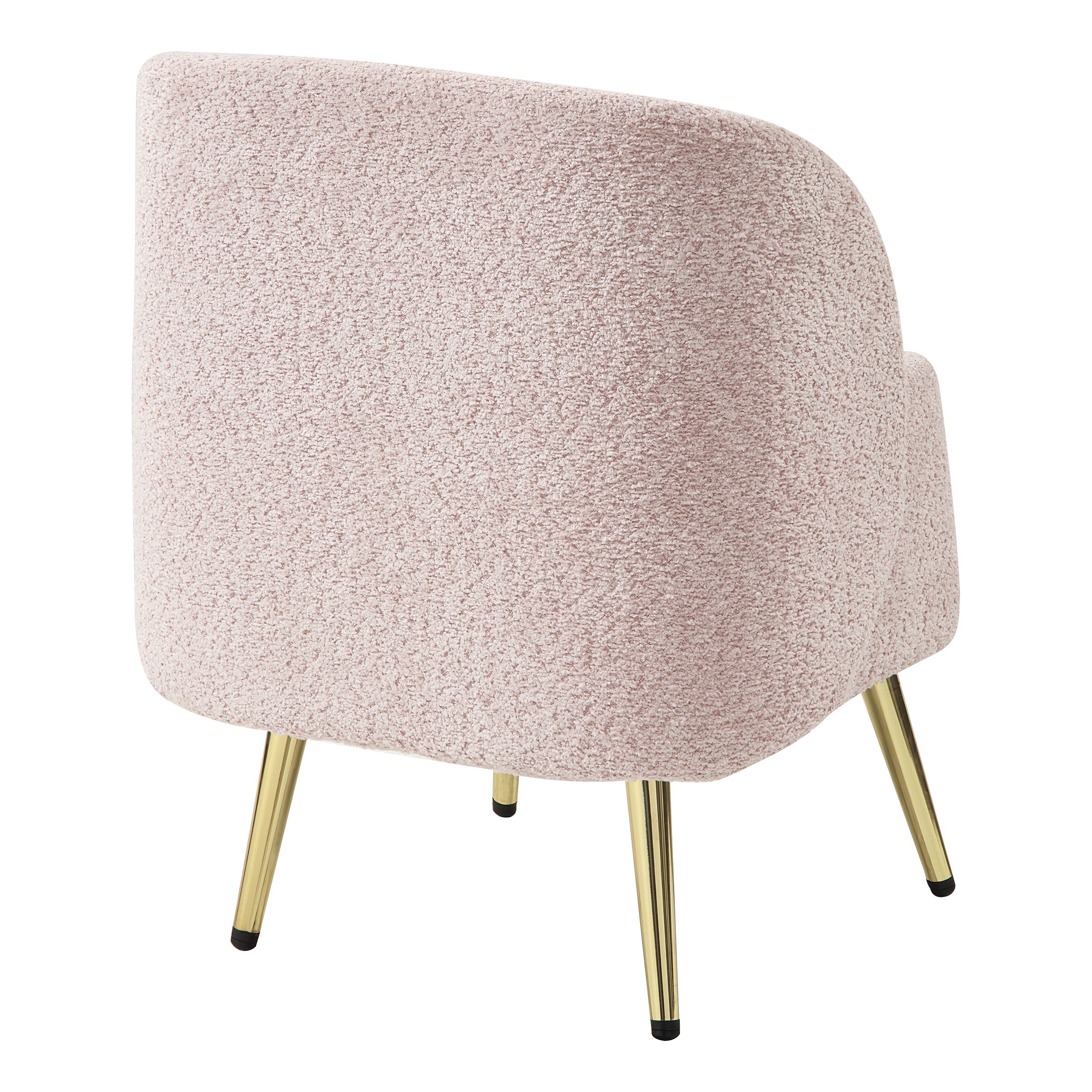 Abrina Vanity Chair - Dusty Rose