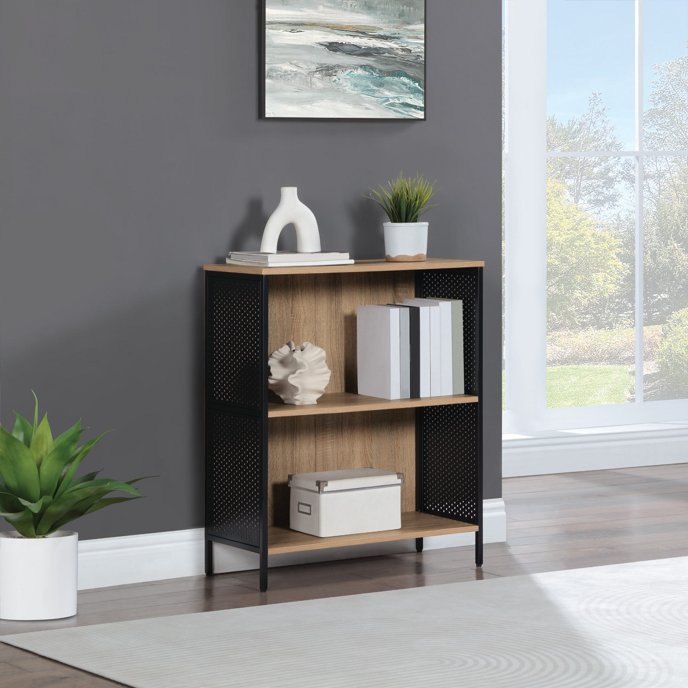 Ace 2 Cube Storage/Bookcase - River Oak