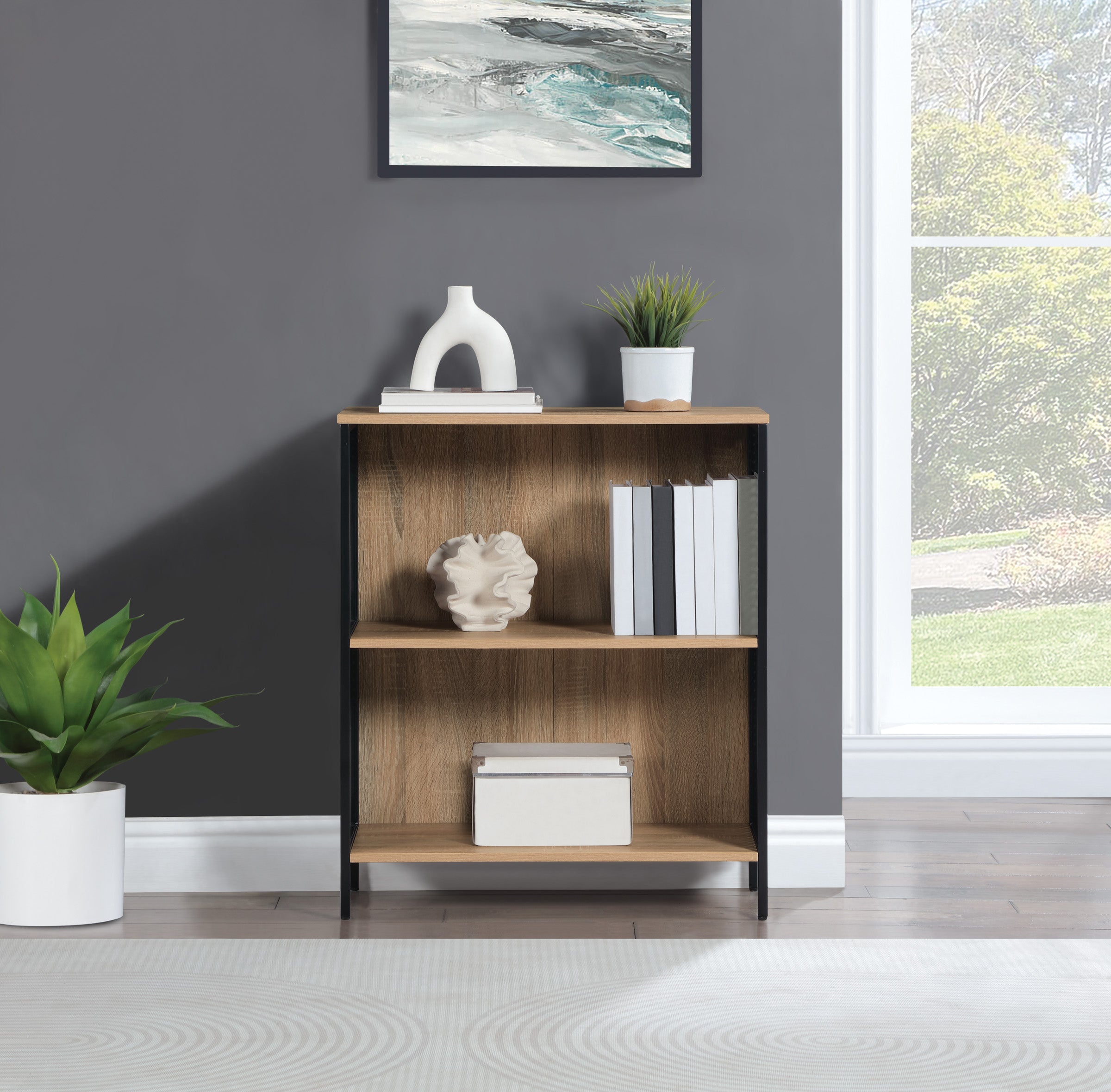 Ace 2 Cube Storage/Bookcase - River Oak