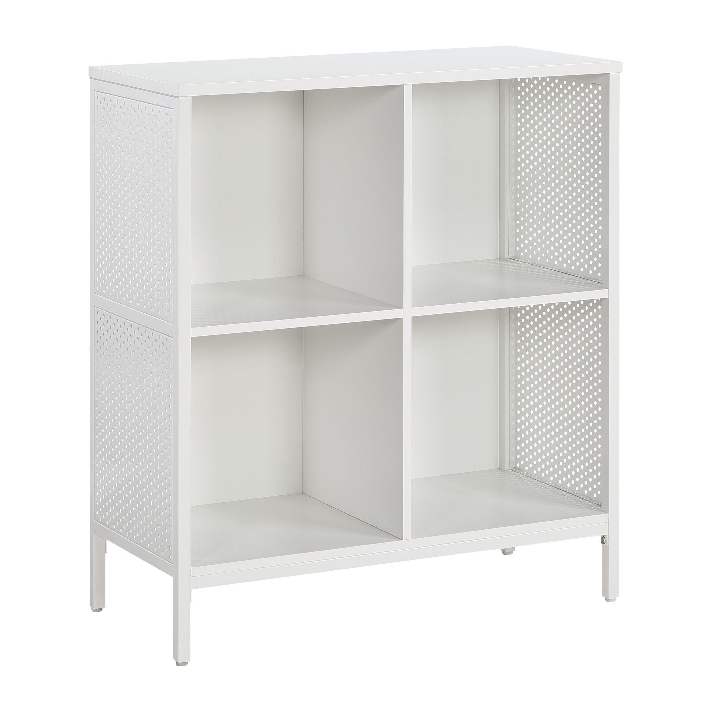 Ace 4 Cube Storage/Bookcase - White