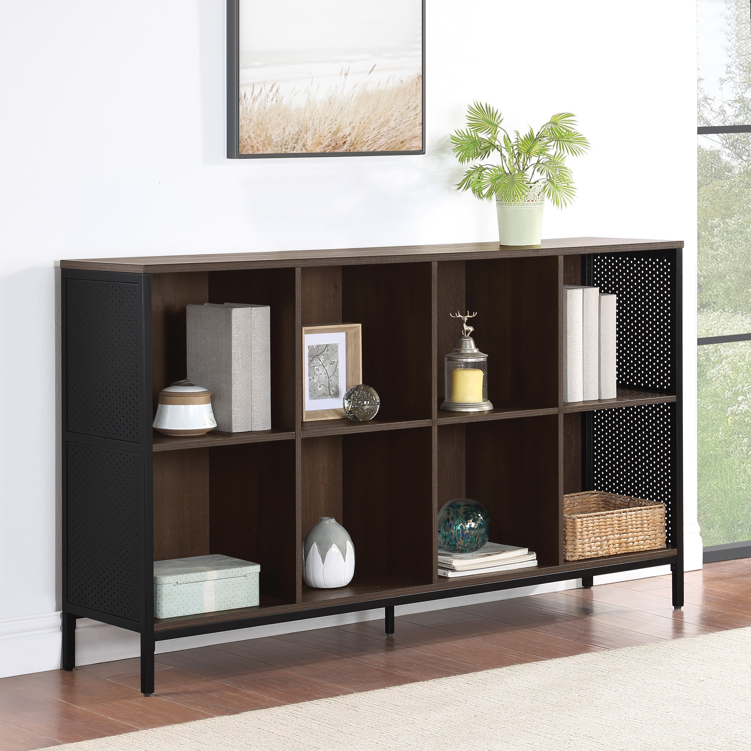Ace 8 Cube Bookcase/Storage  - Ash