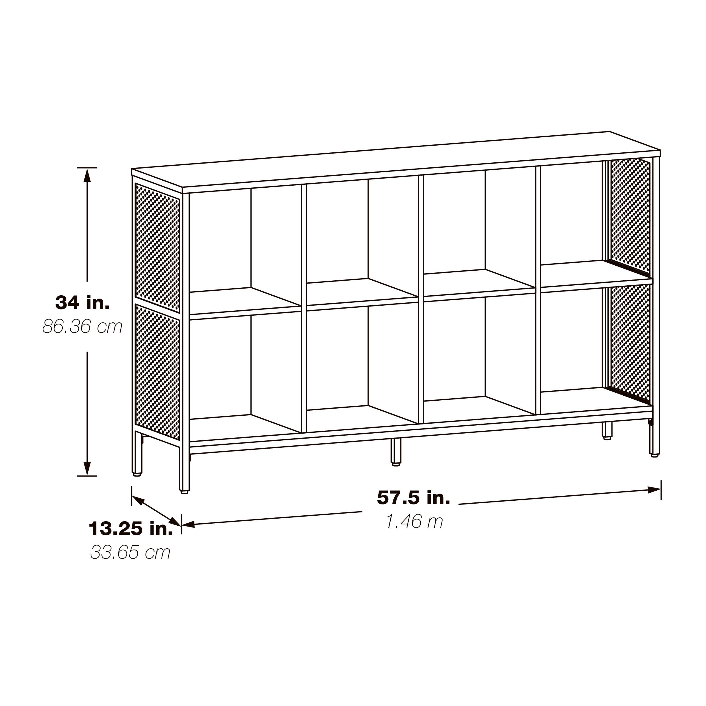 Ace 8 Cube Bookcase/Storage  - White
