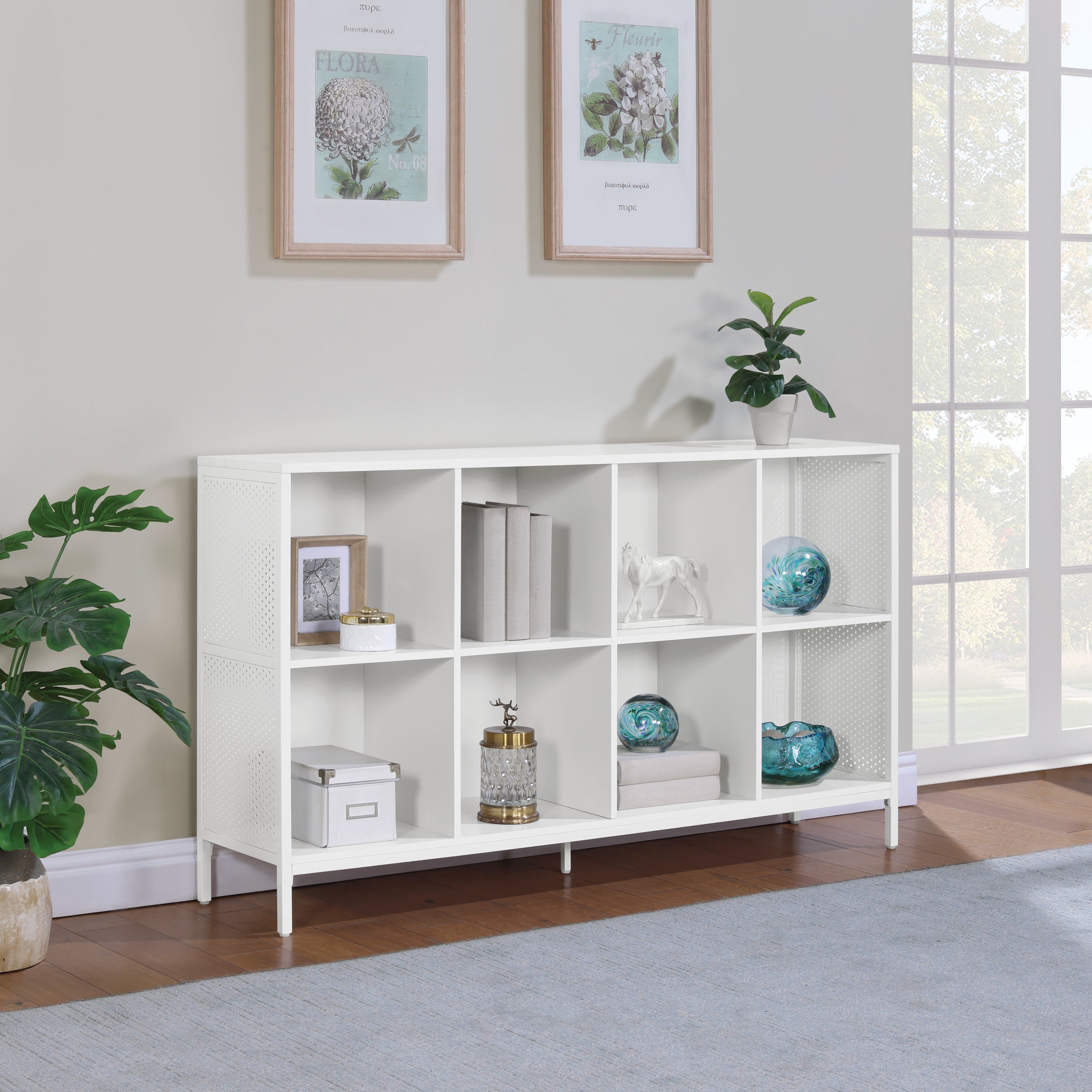 Ace 8 Cube Bookcase/Storage  - White