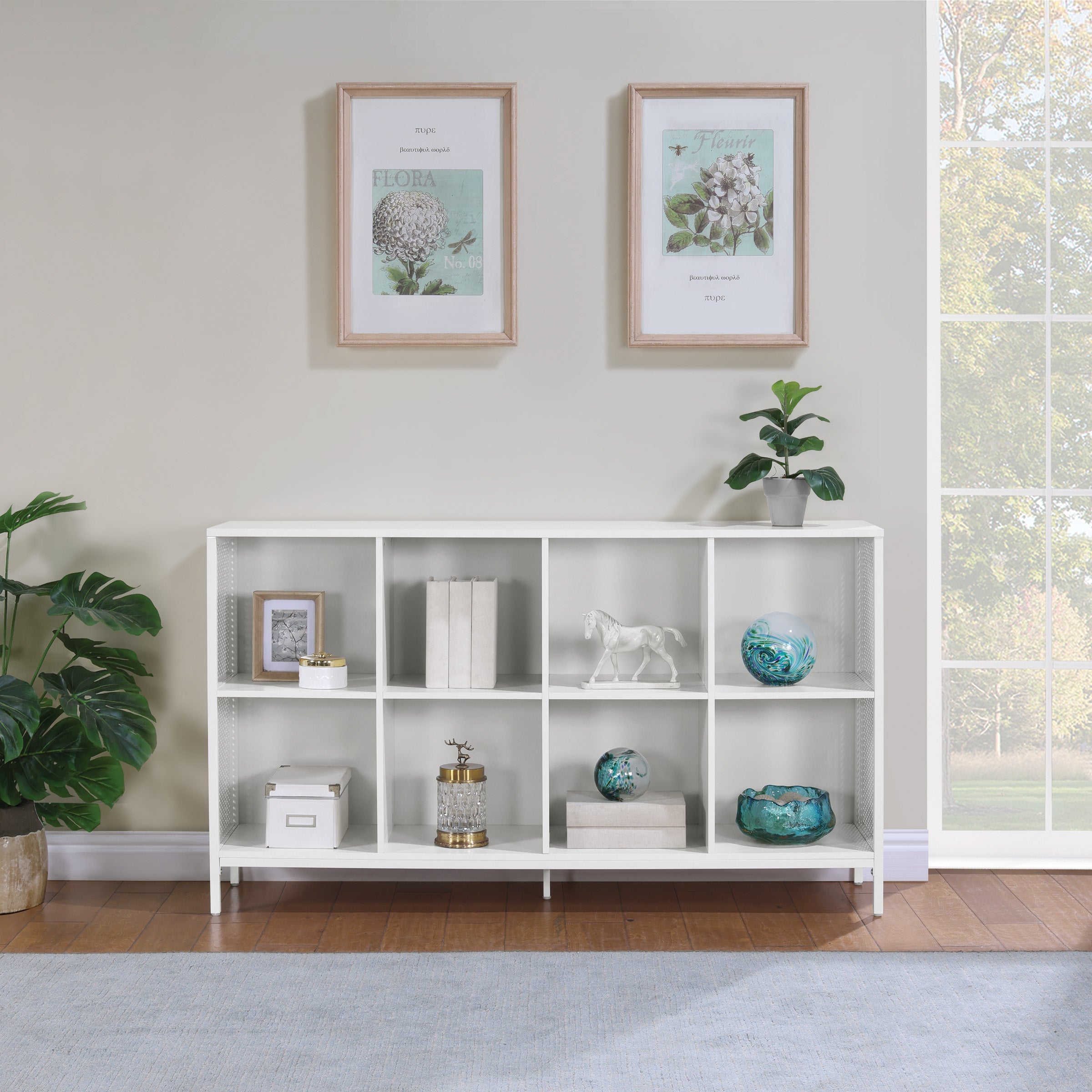 Ace 8 Cube Bookcase/Storage  - White
