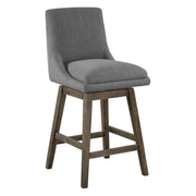 Allingham 26" Swivel Stool - Charcoal / Grey