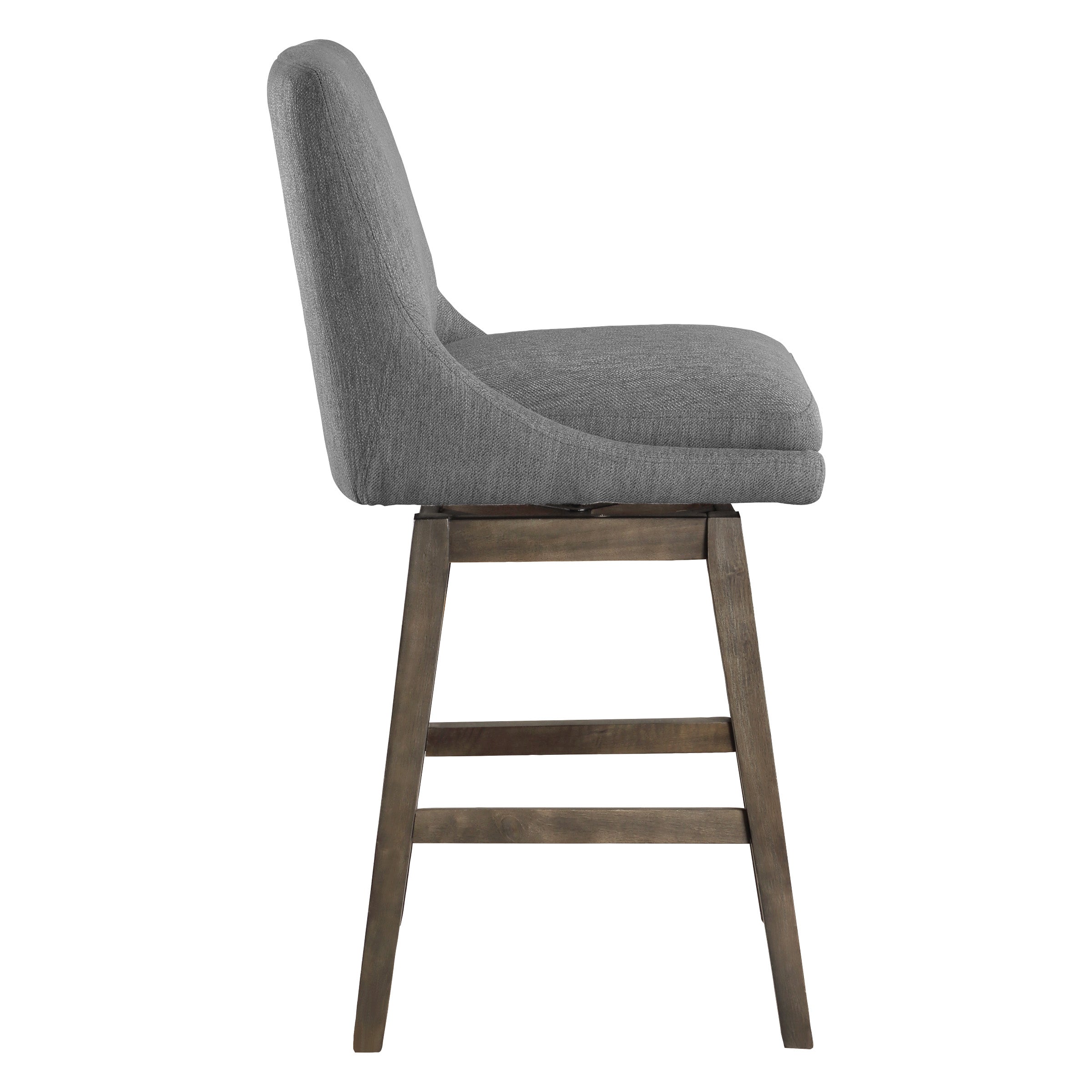 Allingham 26" Swivel Stool - Charcoal / Grey