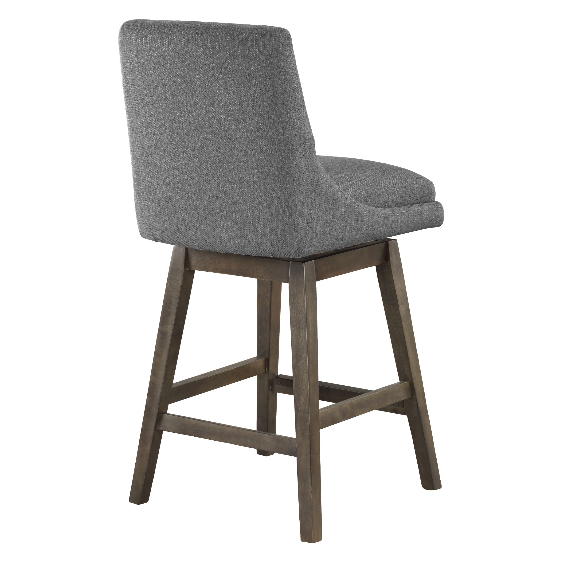 Allingham 26" Swivel Stool - Charcoal / Grey
