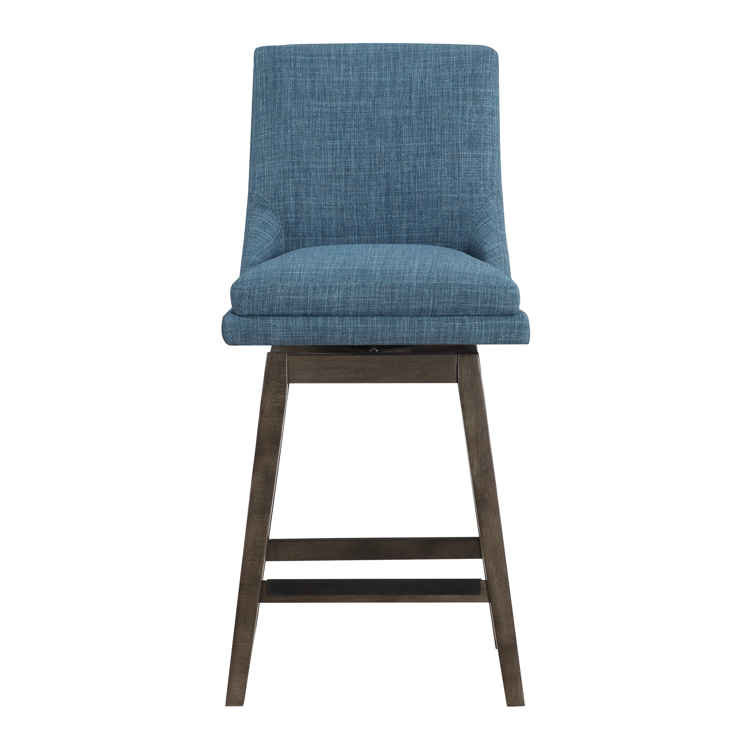 Allingham 26" Swivel Stool - Navy / Grey