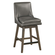 Allingham 27" Swivel Stool - Pewter / Grey