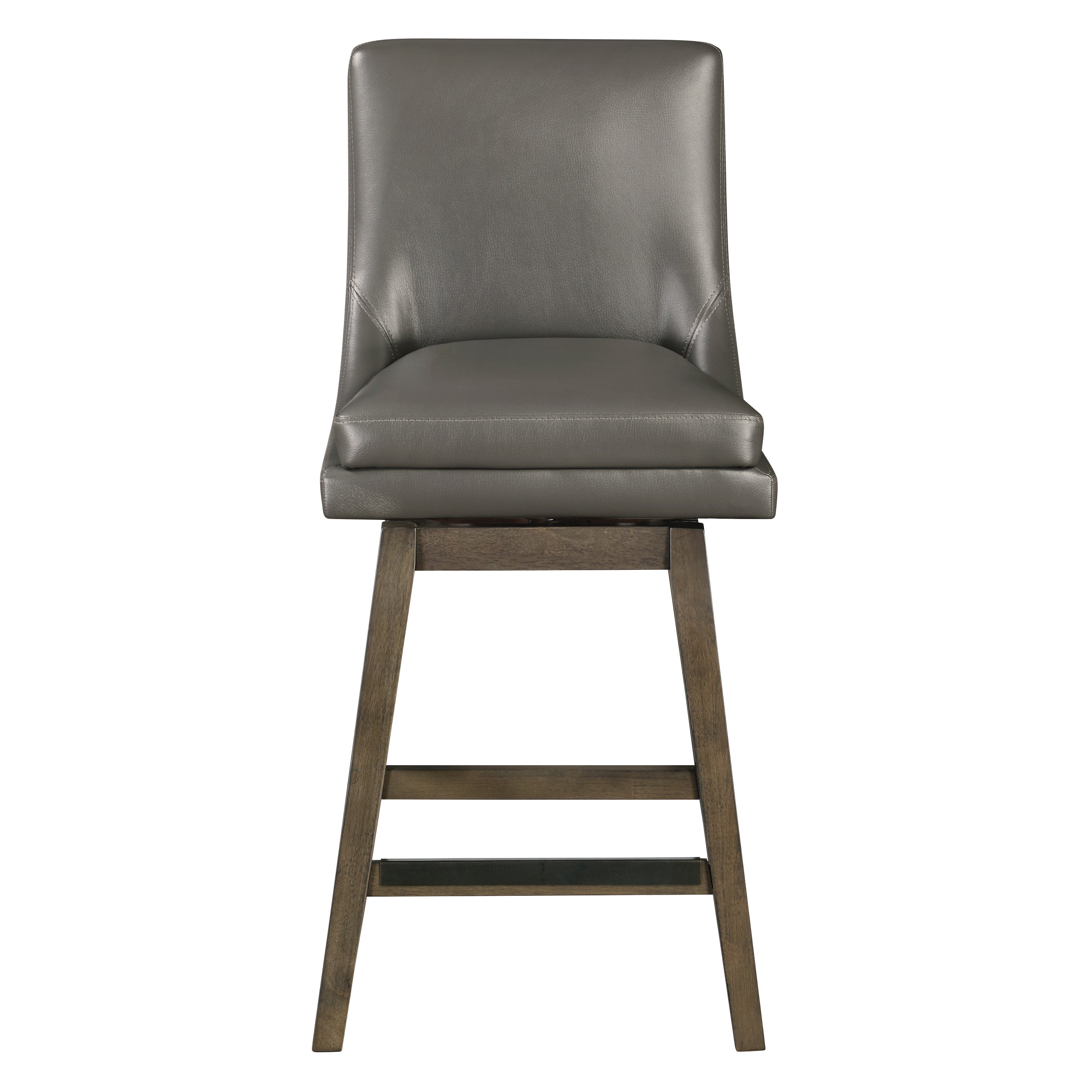 Allingham 27" Swivel Stool - Pewter / Grey