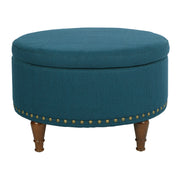 Alloway Storage Ottoman - Azure