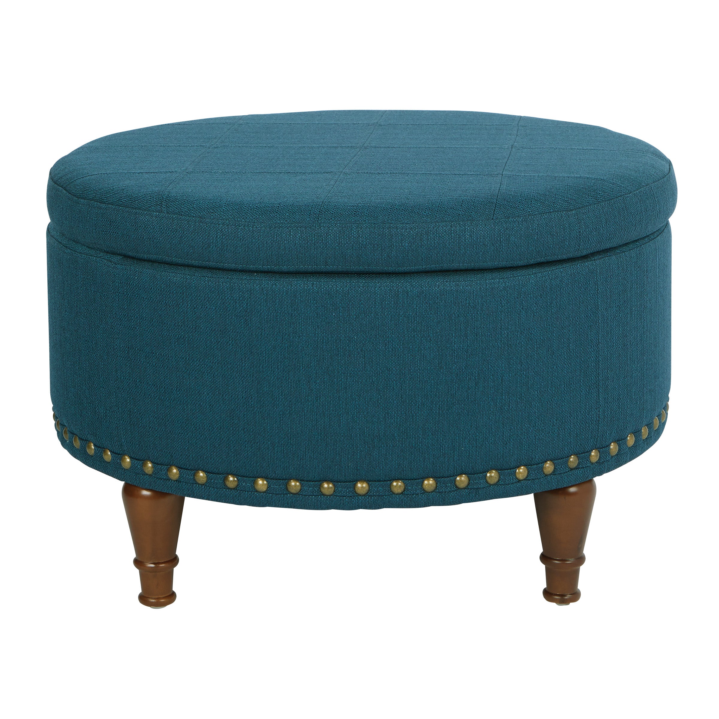 Alloway Storage Ottoman - Azure