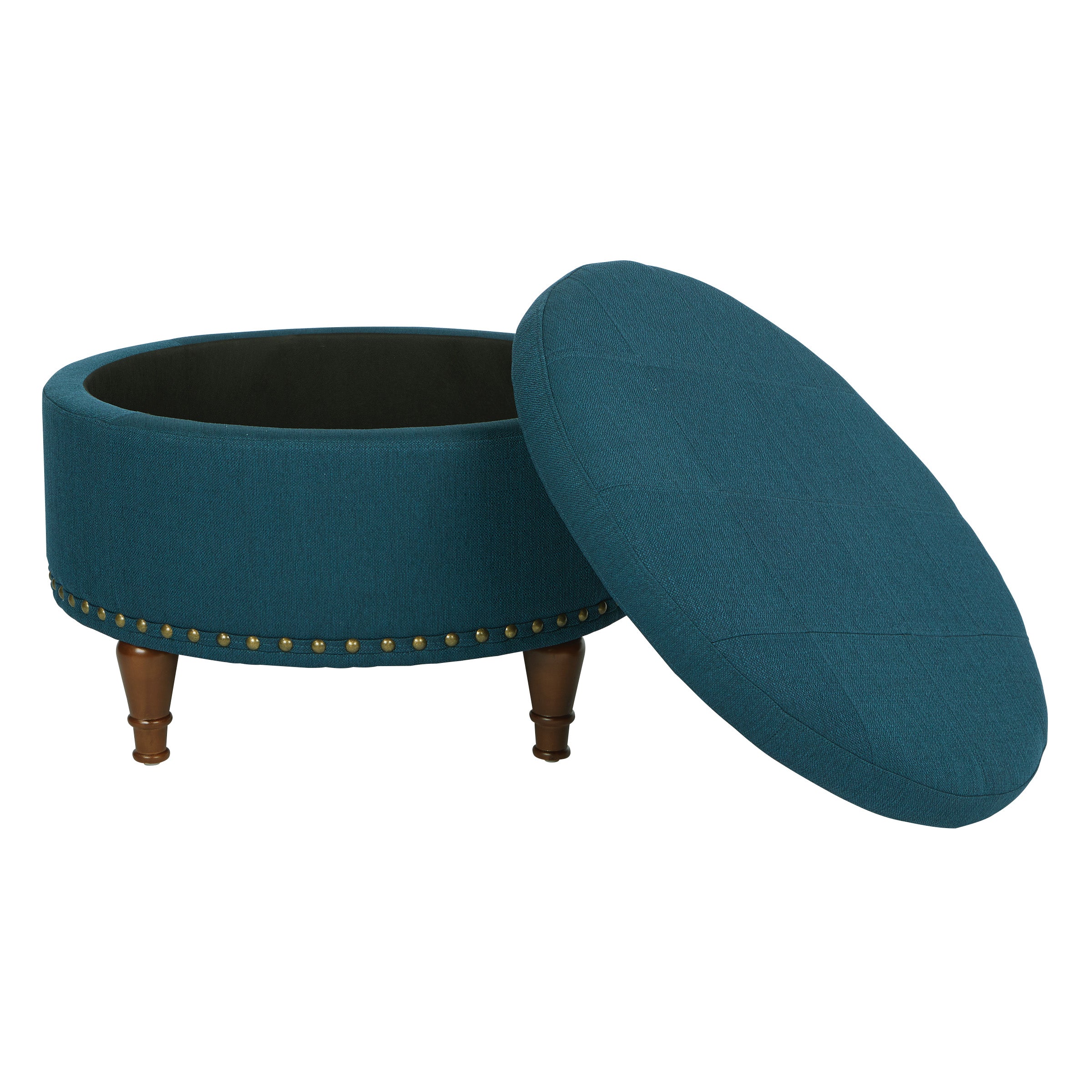 Alloway Storage Ottoman - Azure