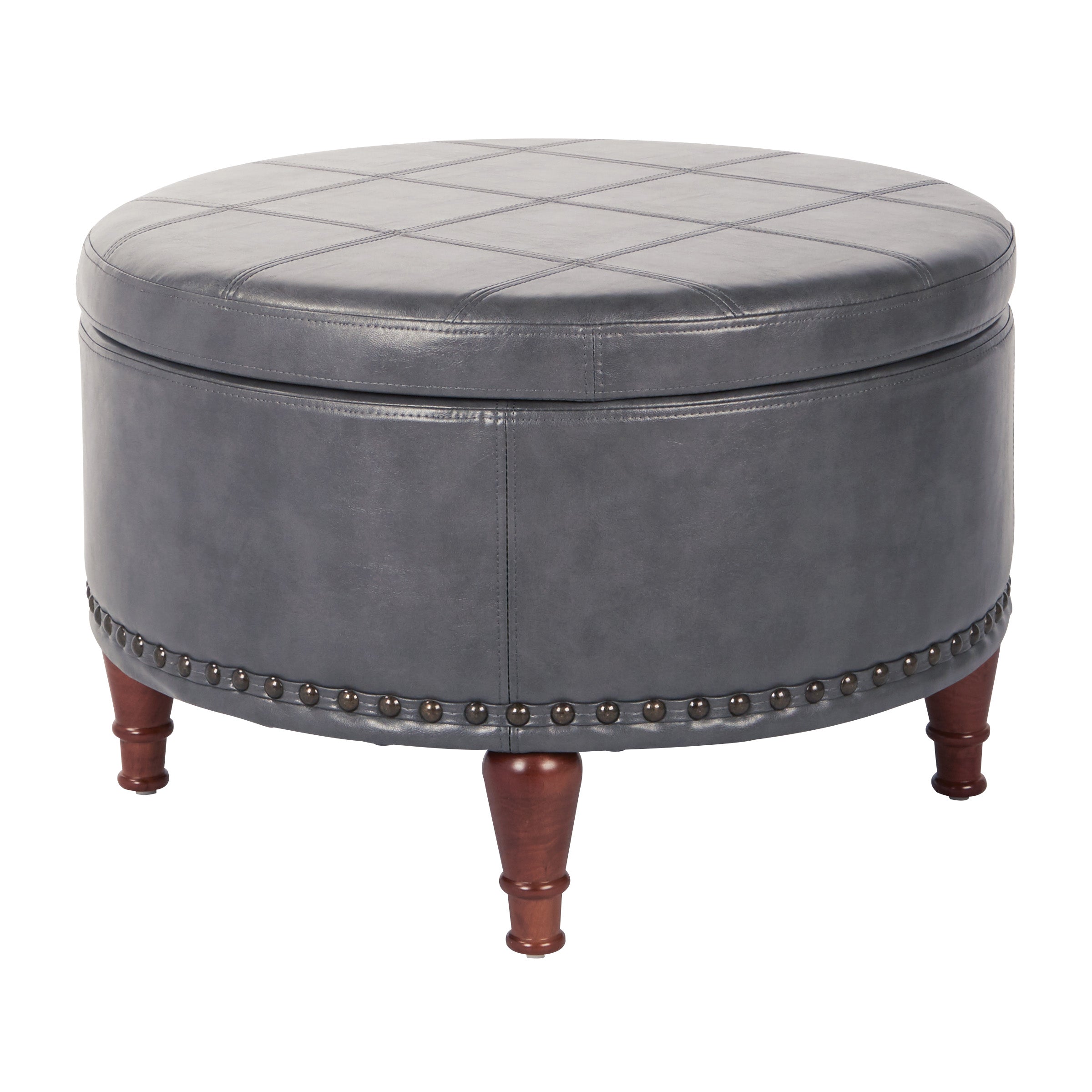 Alloway Storage Ottoman - Pewter