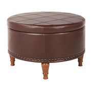 Alloway Storage Ottoman - Espresso