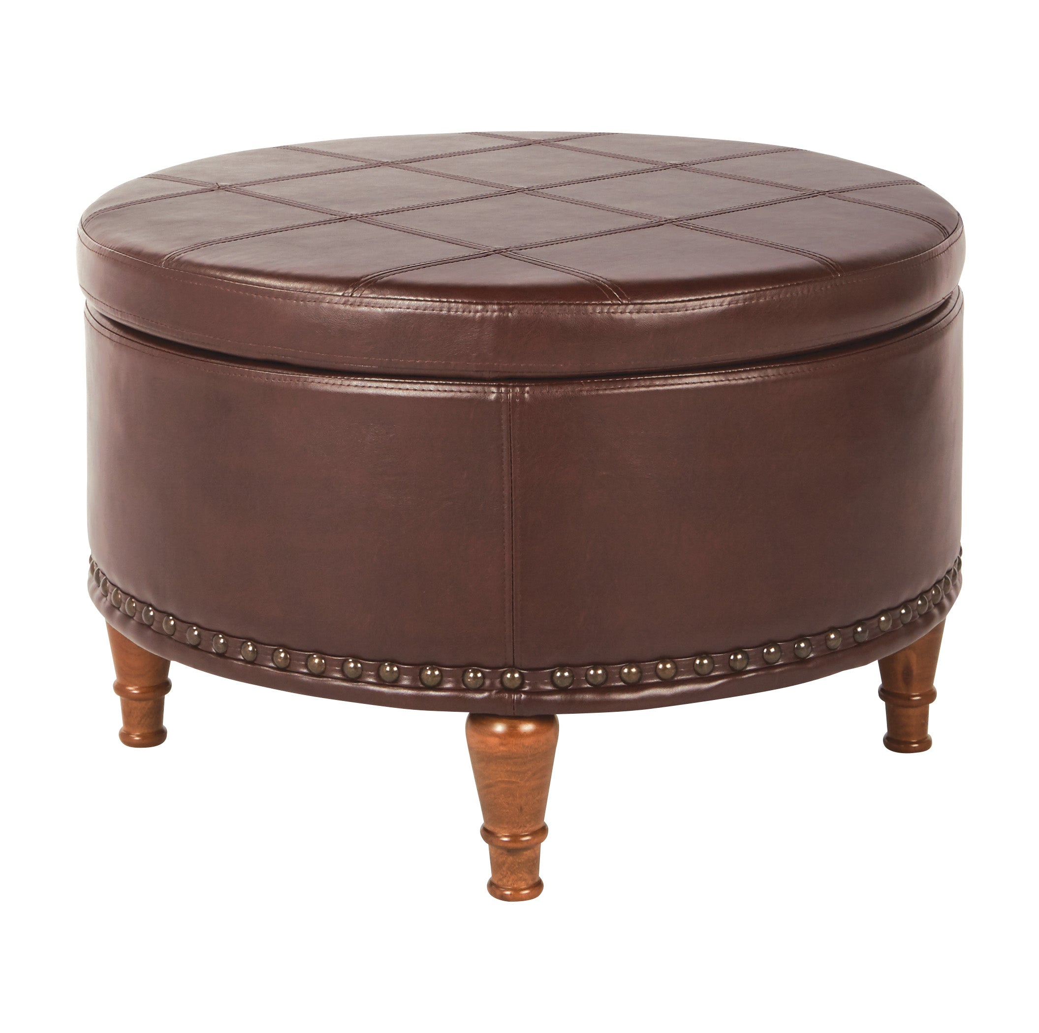Alloway Storage Ottoman - Espresso