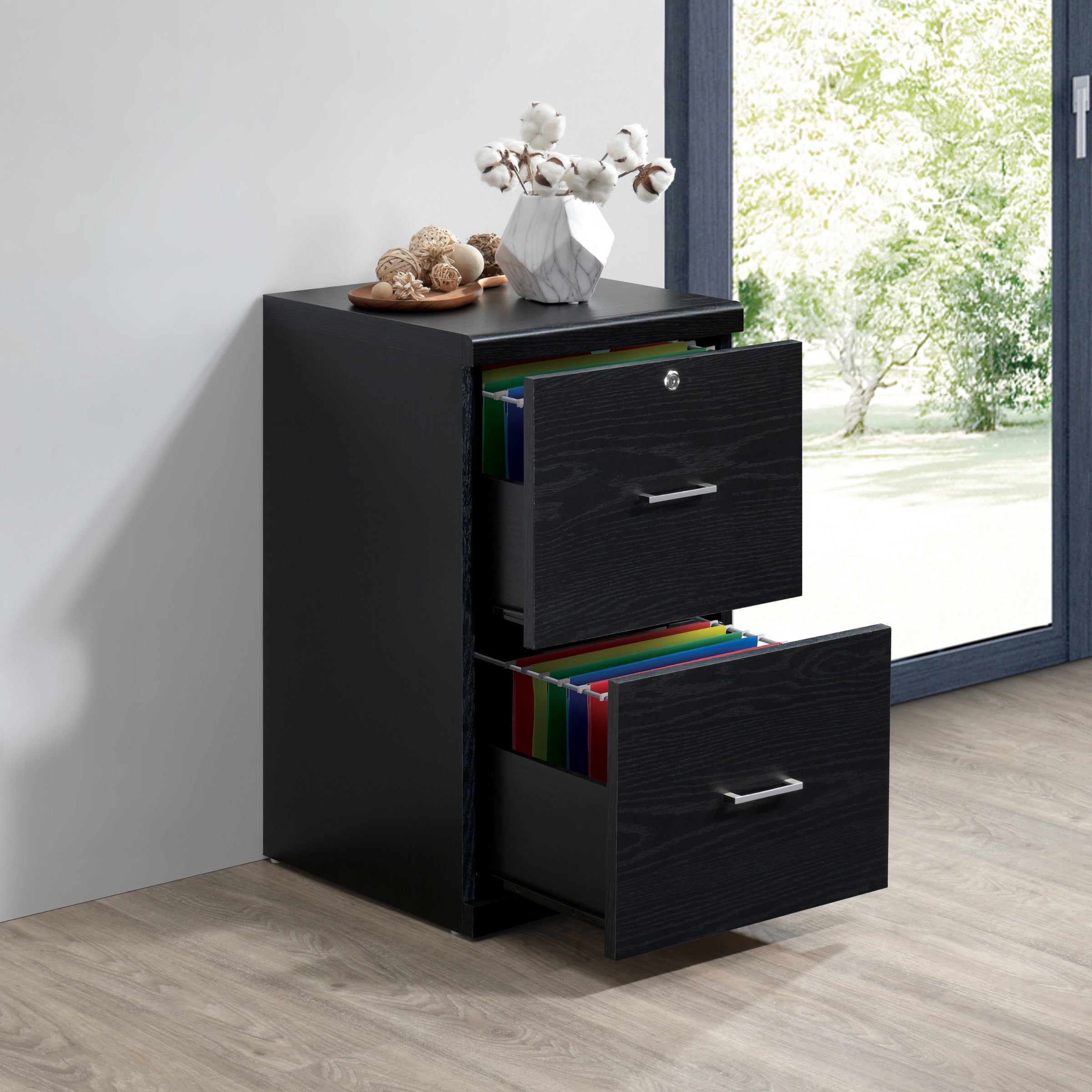 Alpine Vertical File - Black