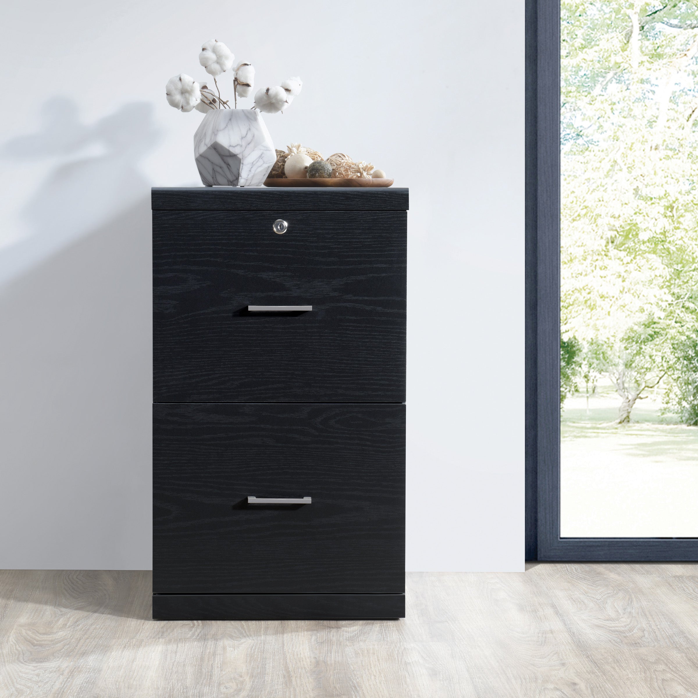 Alpine Vertical File - Black