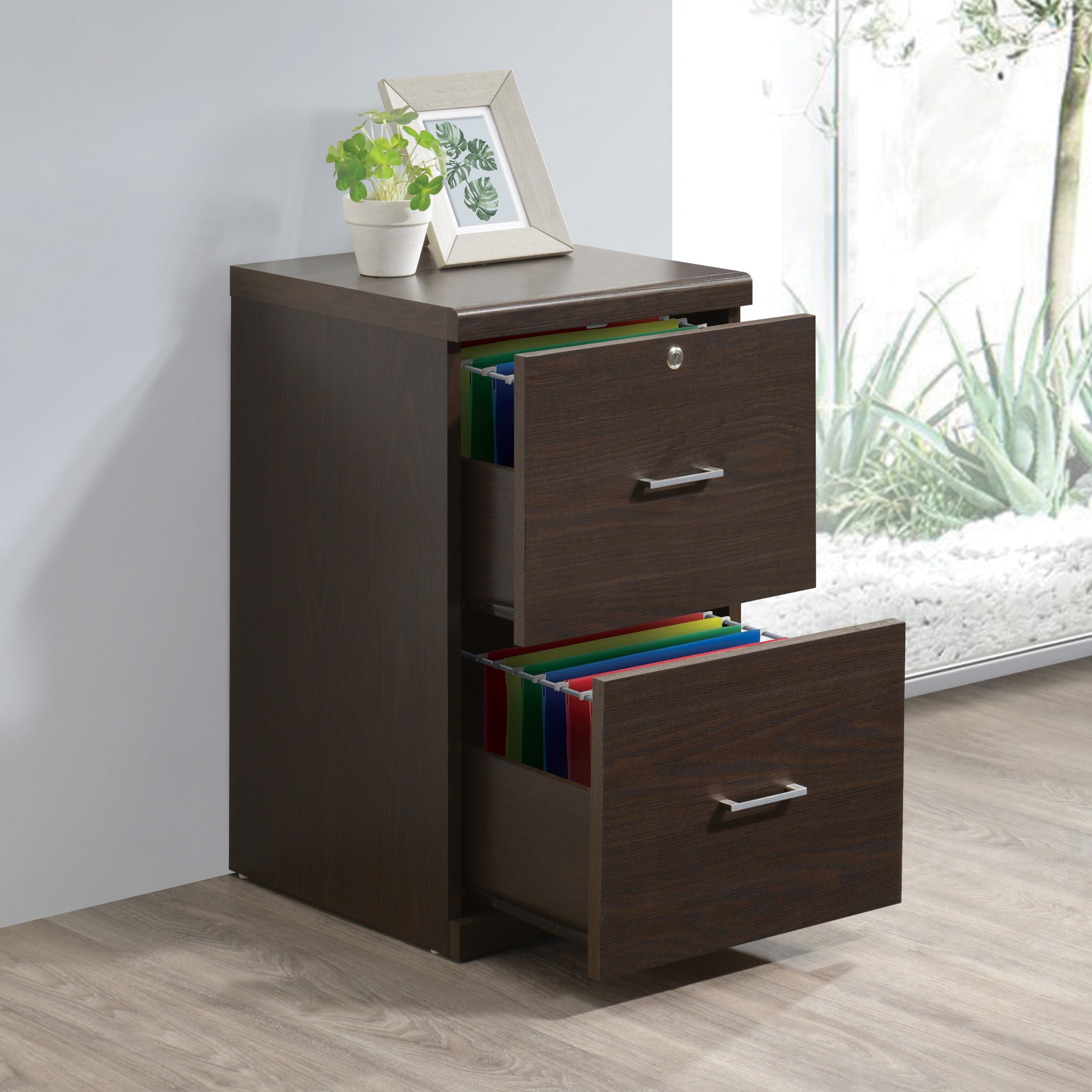 Alpine Vertical File - Espresso