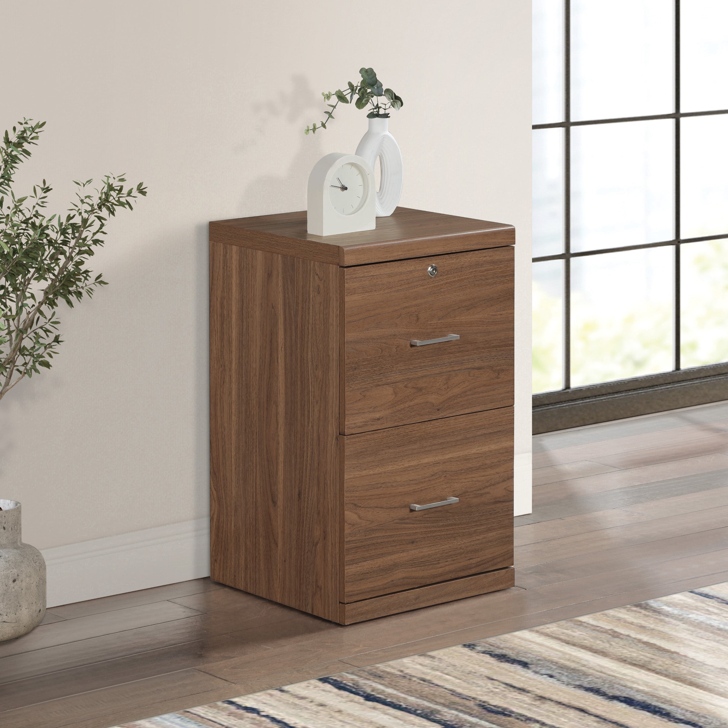 Alpine Vertical File - Majestic Walnut