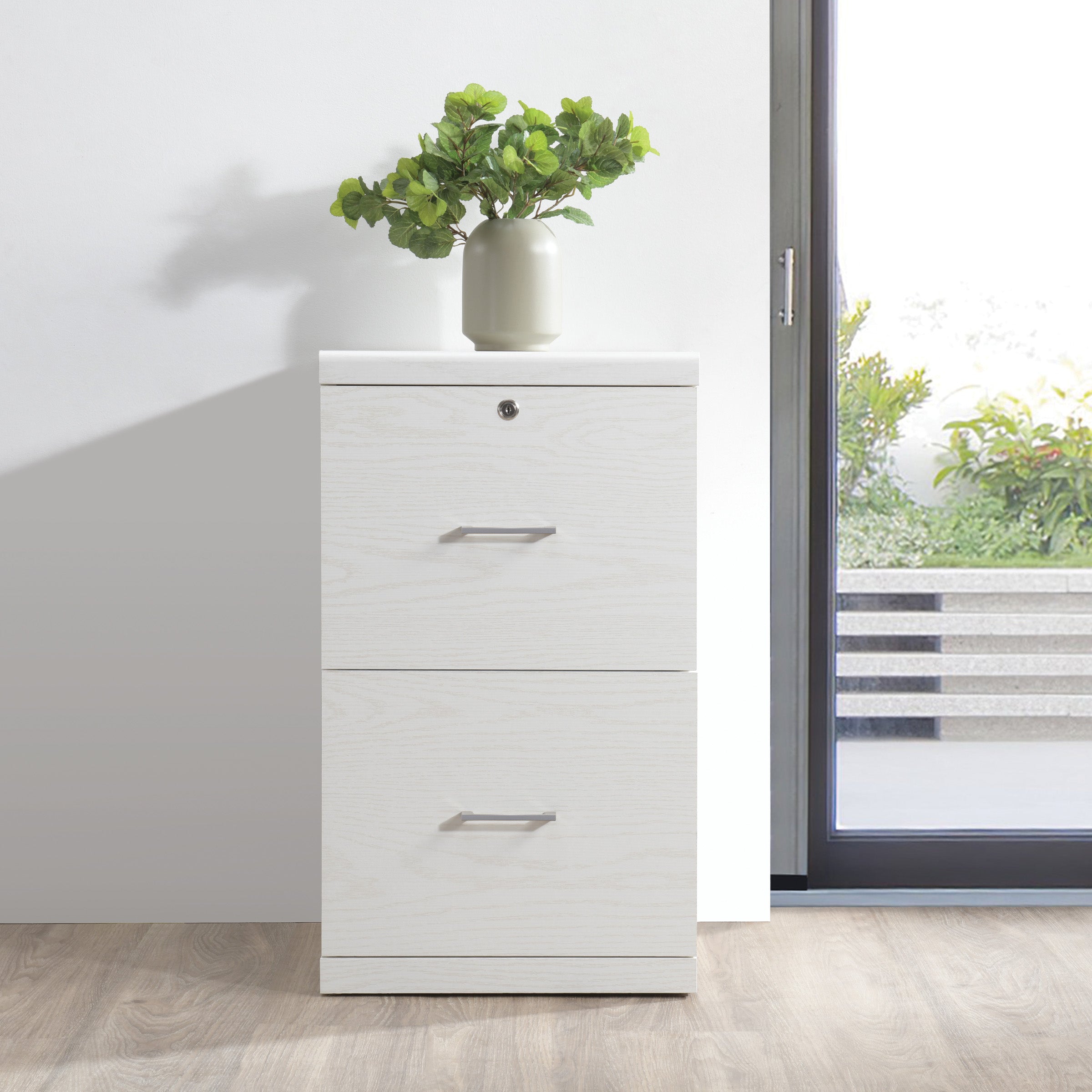 Alpine Vertical File - White