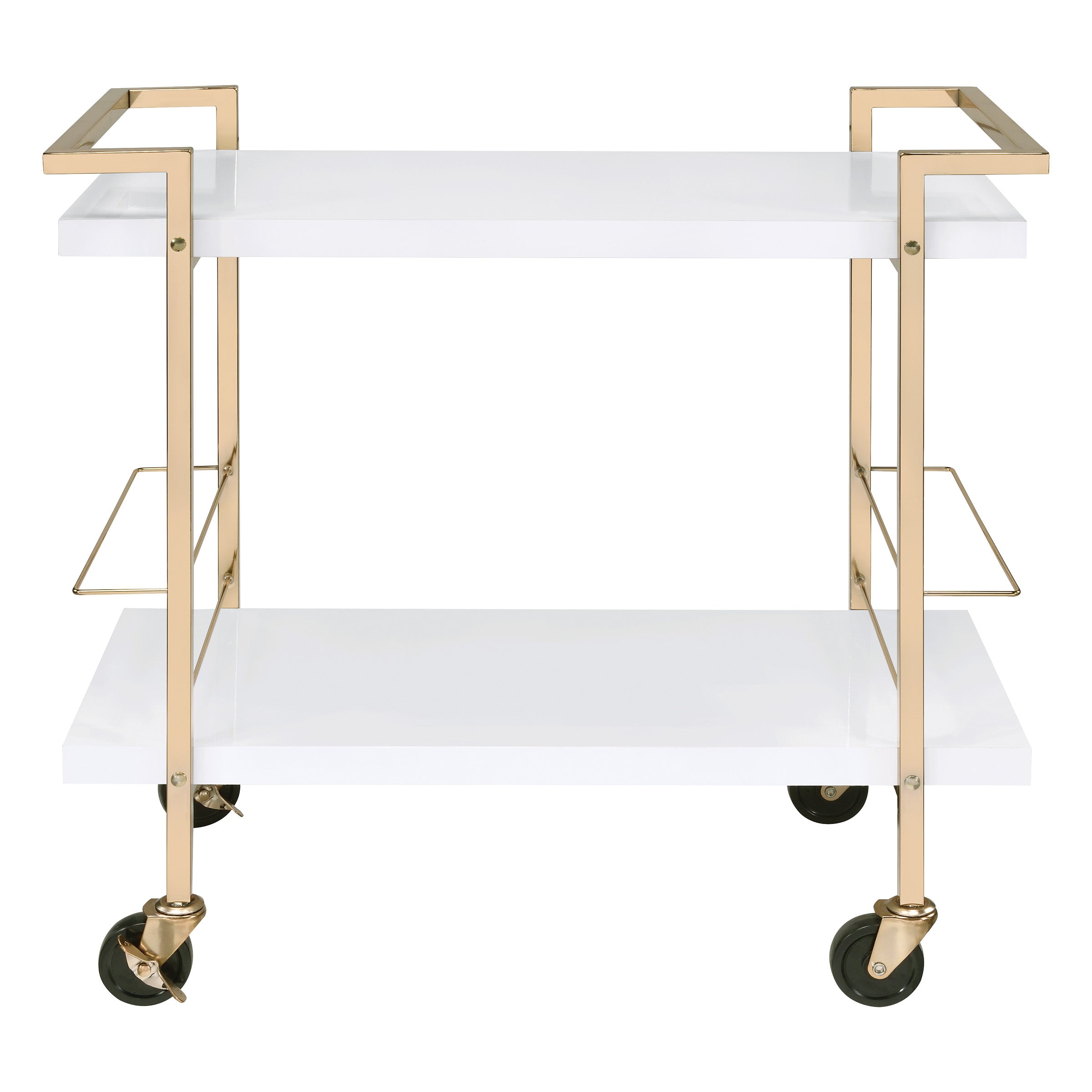 Alios Serving Cart - White/Gold