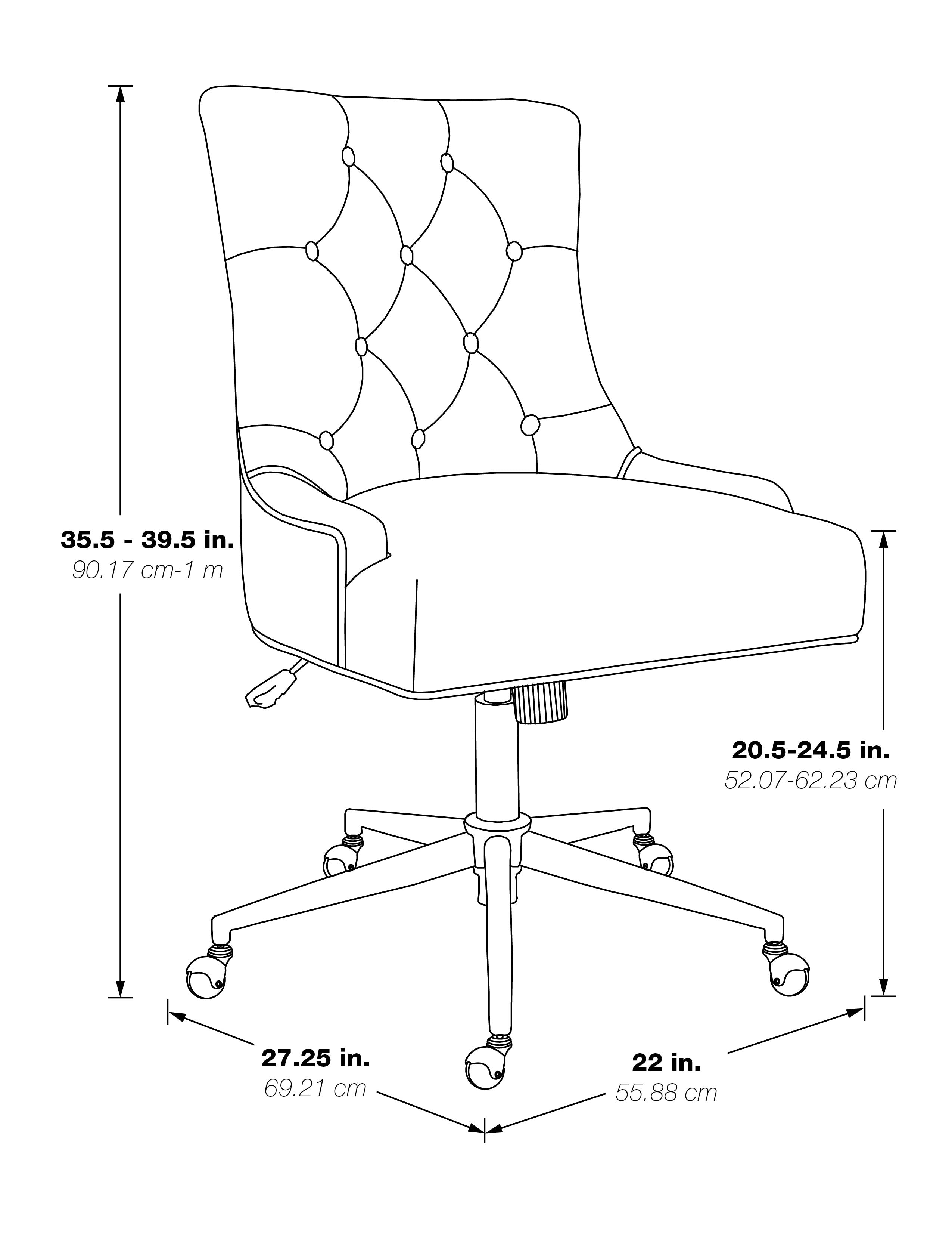 Amelia Office Chair - Linen