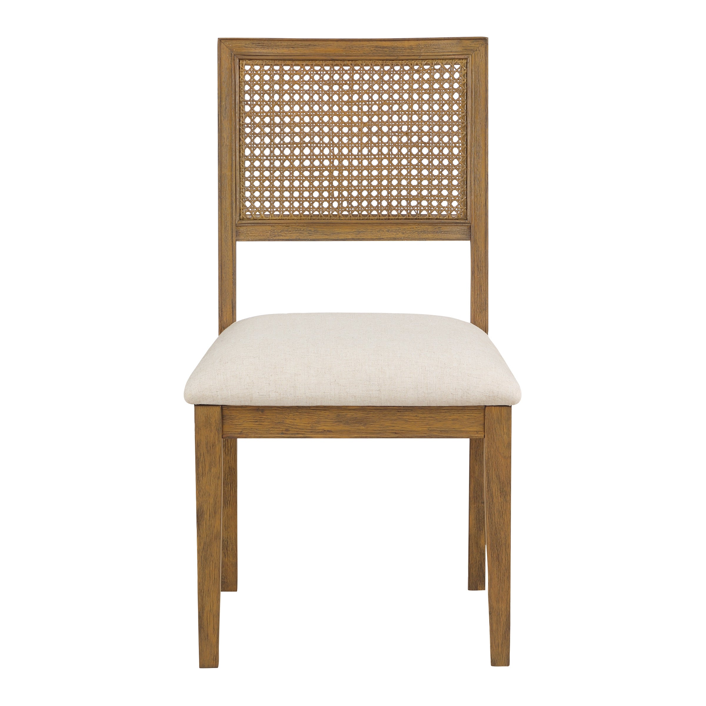 Alaina Cane Back Dining Chair 2-PK - Linen