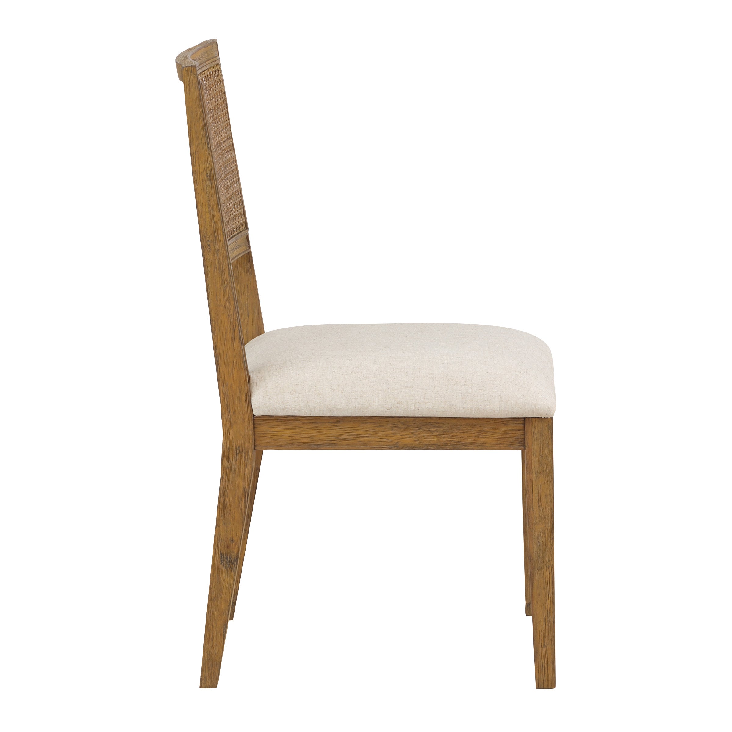 Alaina Cane Back Dining Chair 2-PK - Linen