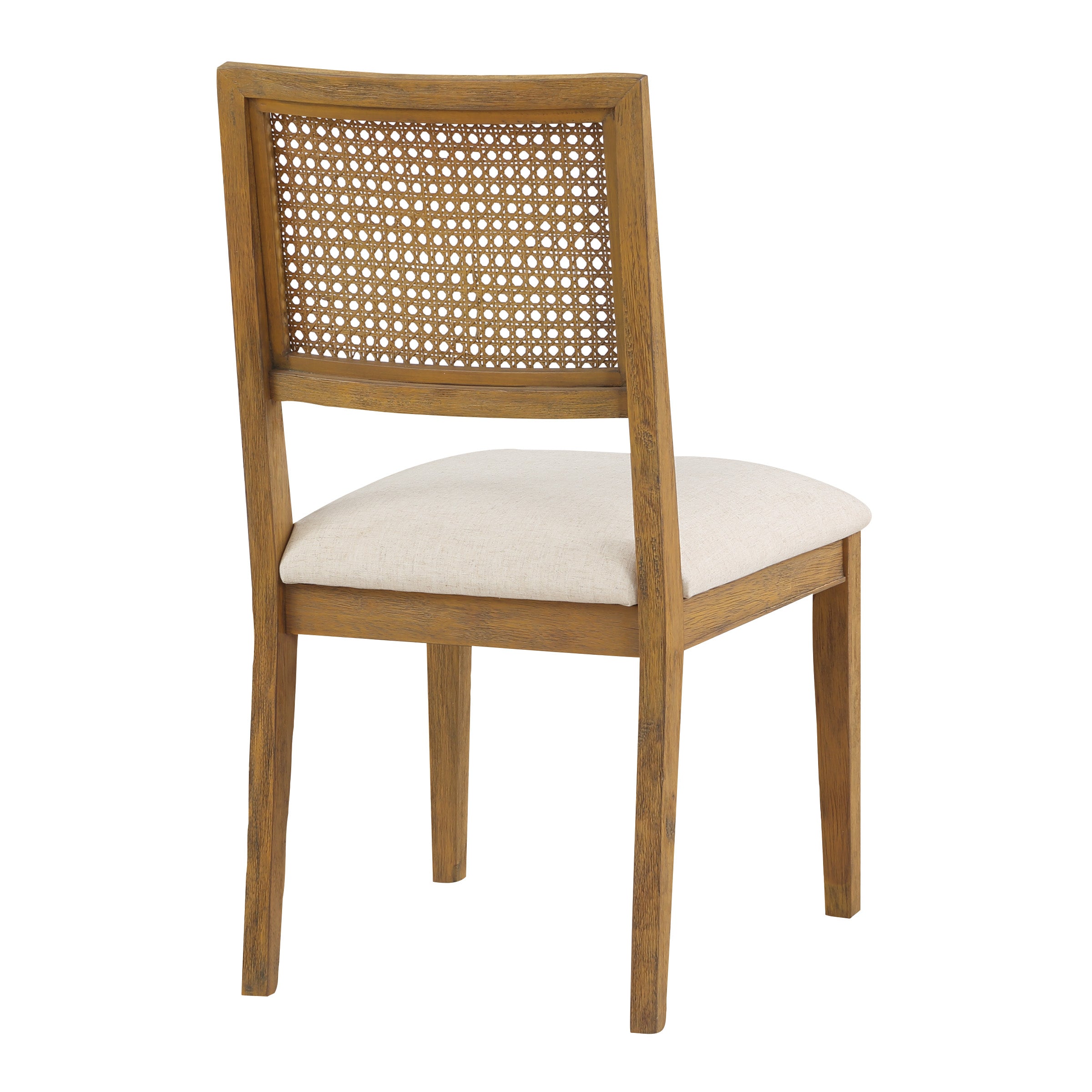 Alaina Cane Back Dining Chair 2-PK - Linen