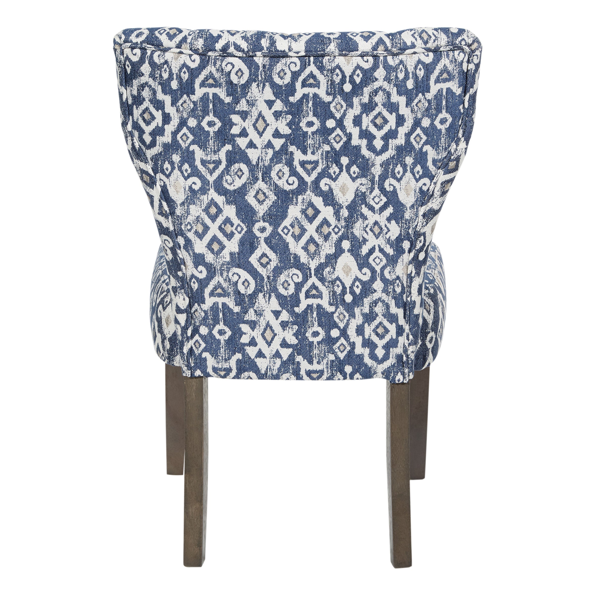 Andrew Dining Chair 2 PK - Navy Ikat