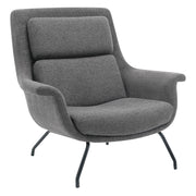 Adria Armchair  - Charcoal/Black