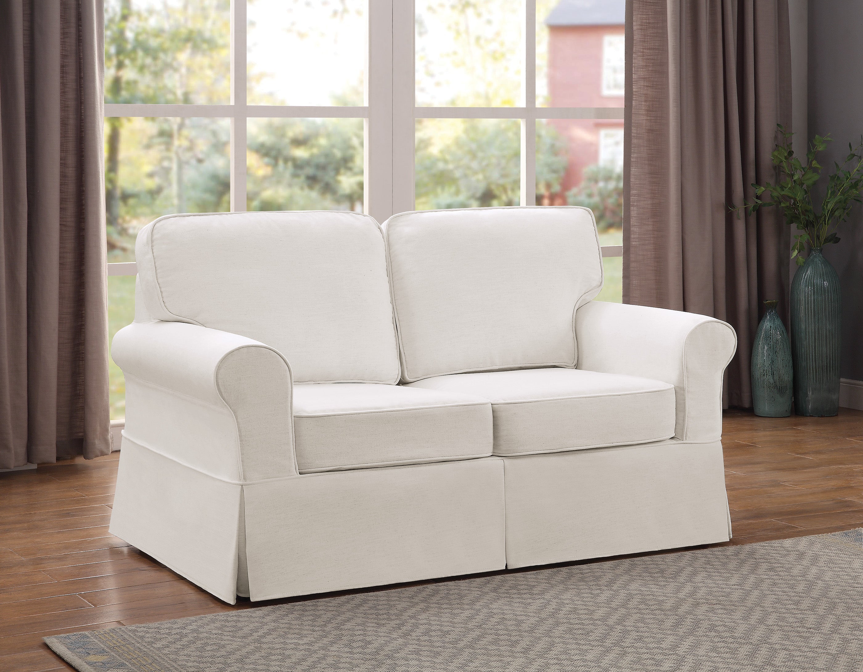 Ashton Loveseat - Ivory