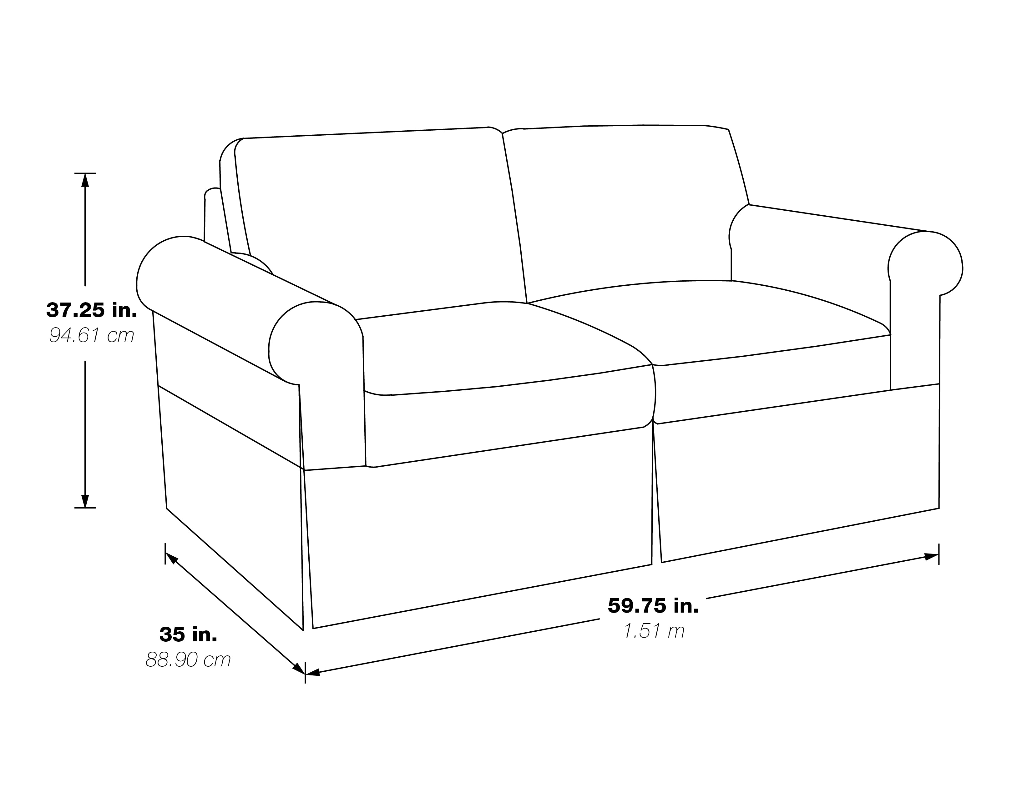 Ashton Loveseat - Fog