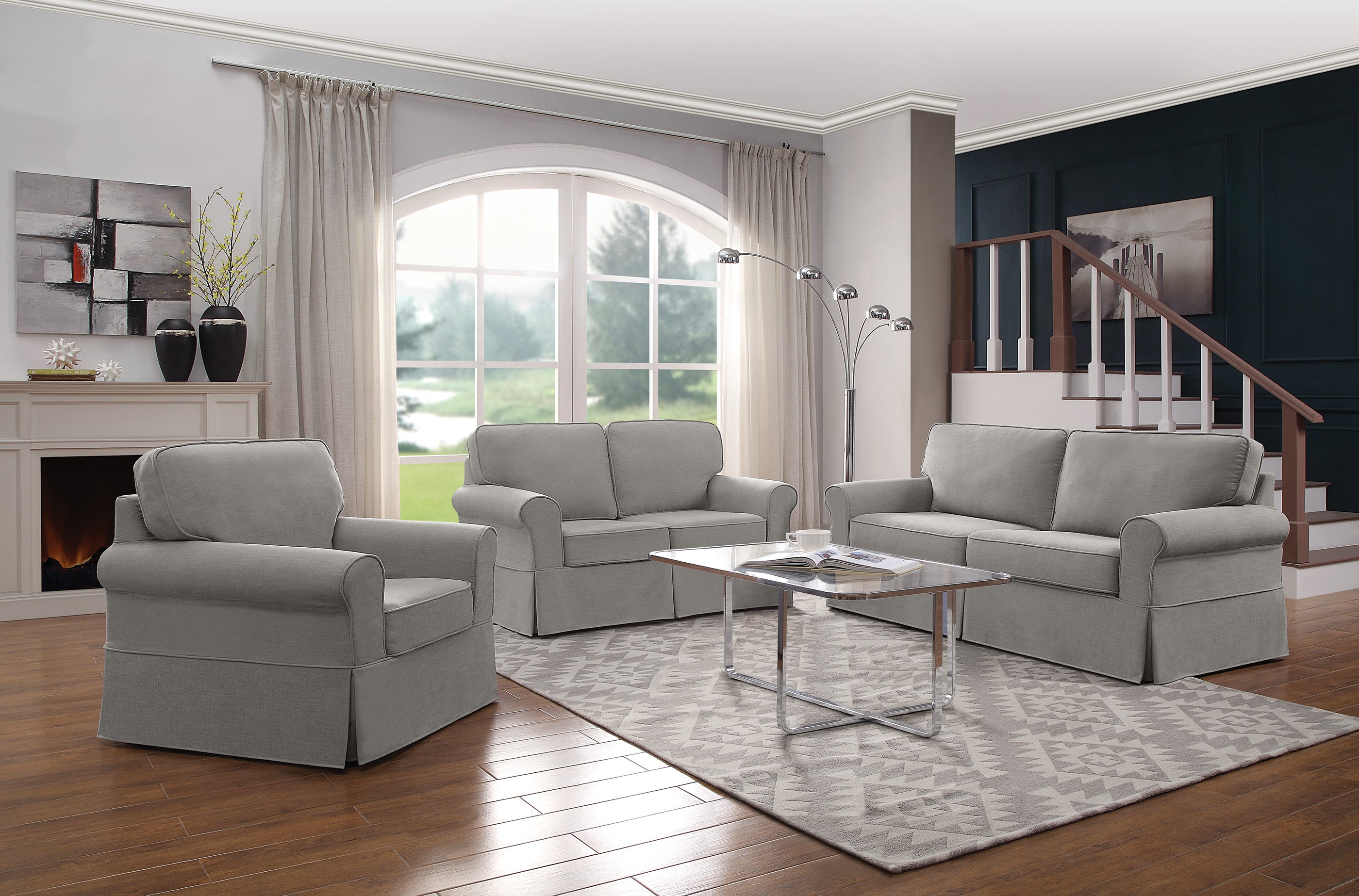 Ashton Loveseat - Fog